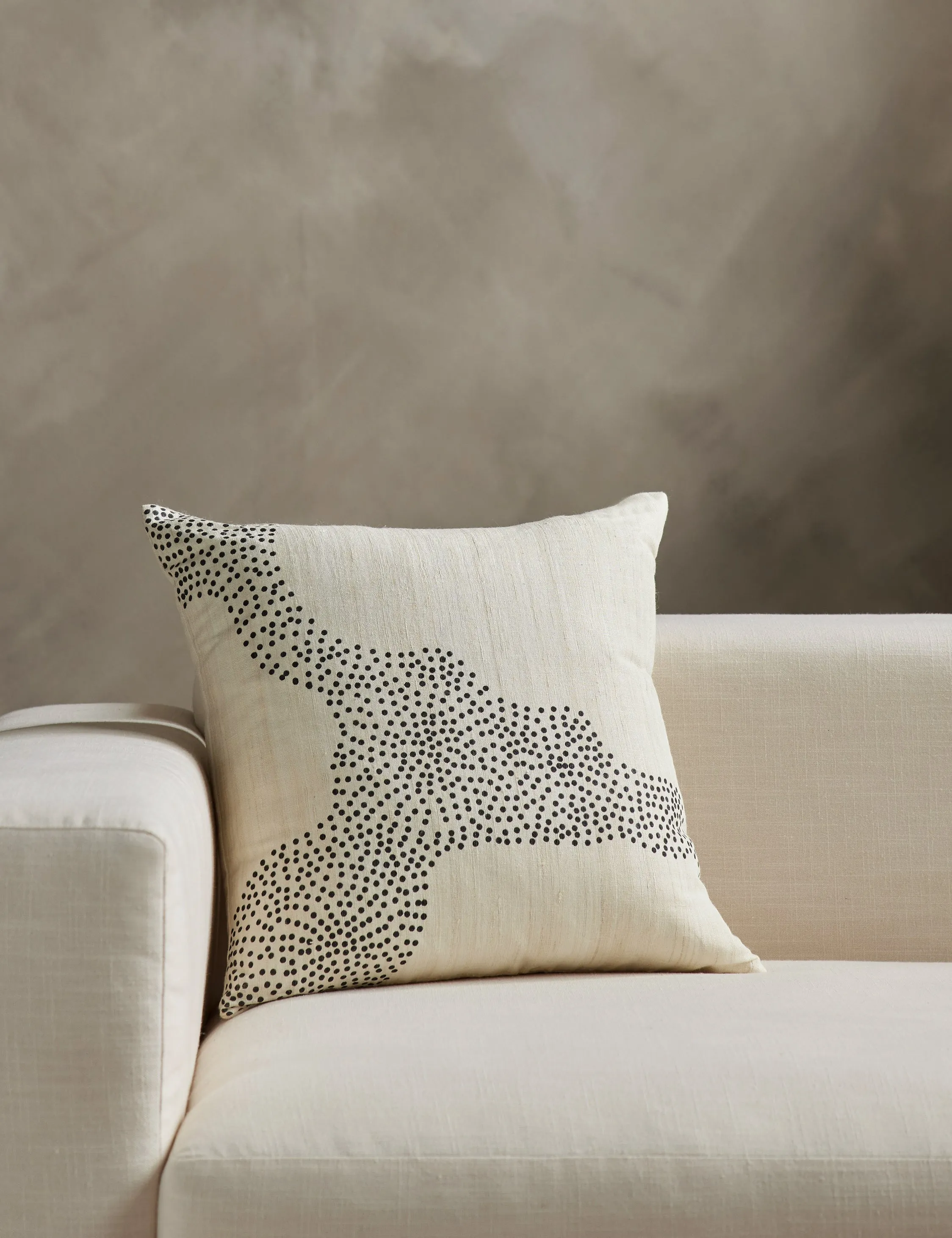 Course Silk Pillow by Hadiya Williams Lulu and Georgia