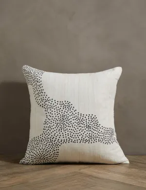Course Silk Pillow by Hadiya Williams Lulu and Georgia