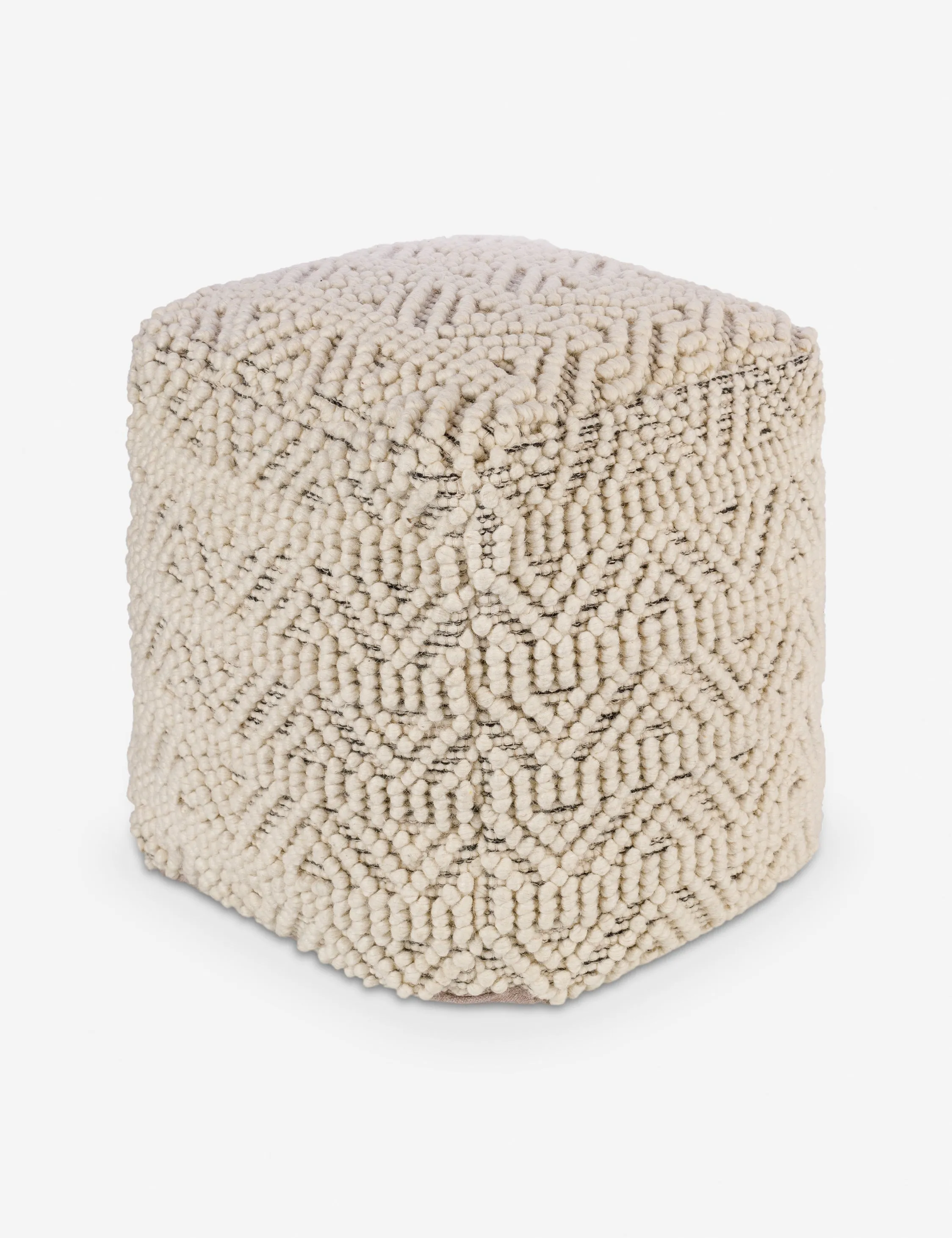 Courtney Square Pouf Lulu and Georgia