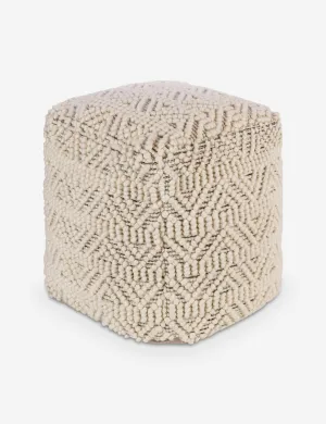 Courtney Square Pouf Lulu and Georgia