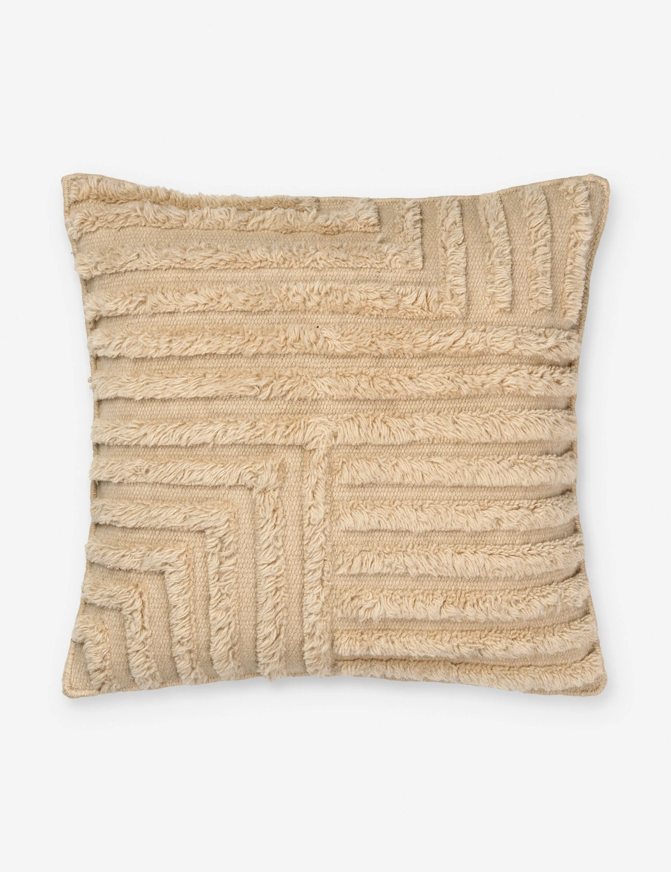 Crease Wool Pillow by Ferm Living Lulu and Georgia