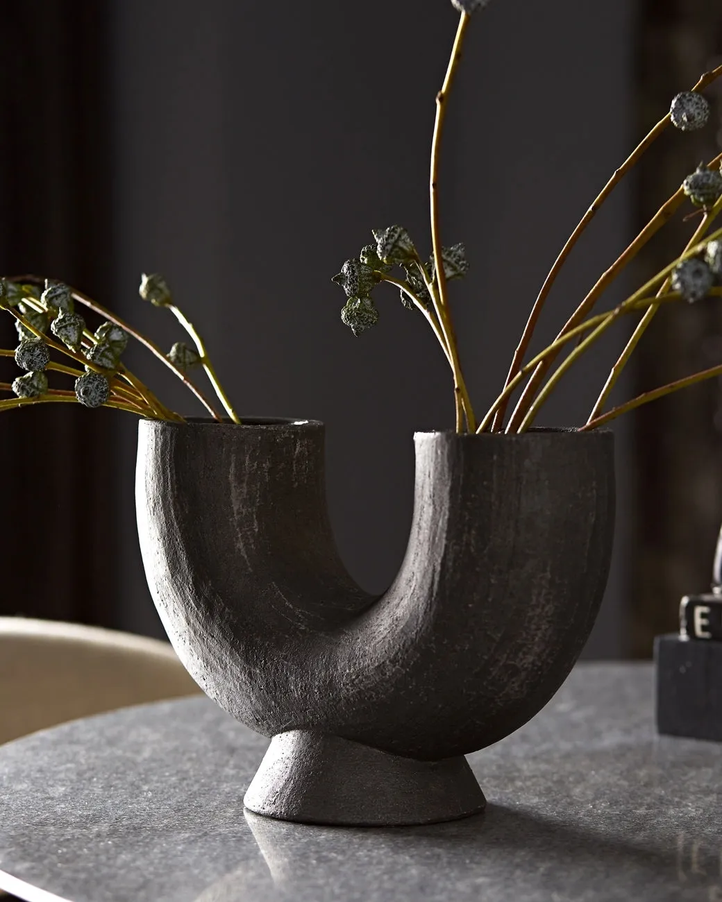 Damien Sculpture Decorative Vase by Arteriors Lulu and Georgia