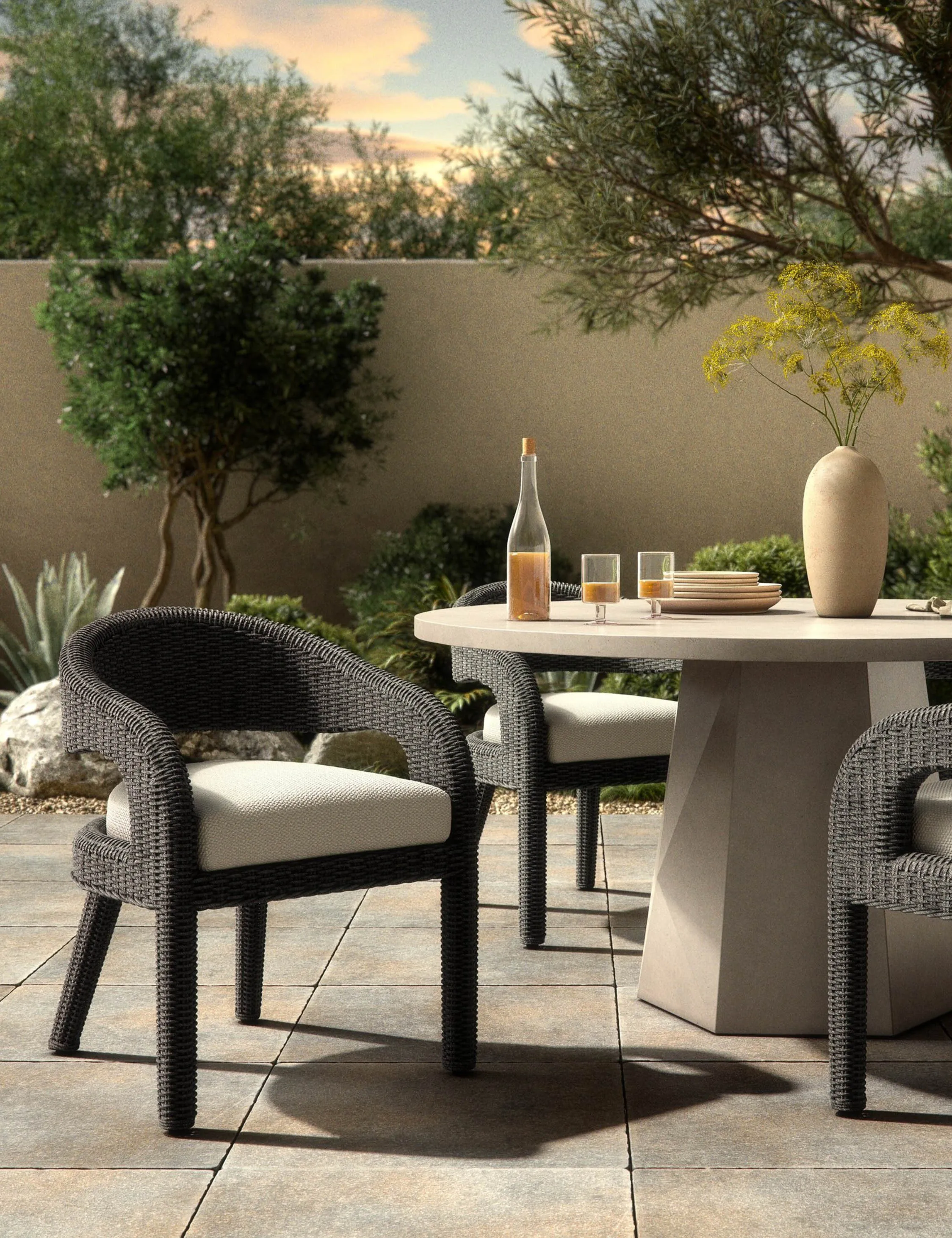 Delacroix Indoor / Outdoor Dining Chair Lulu and Georgia
