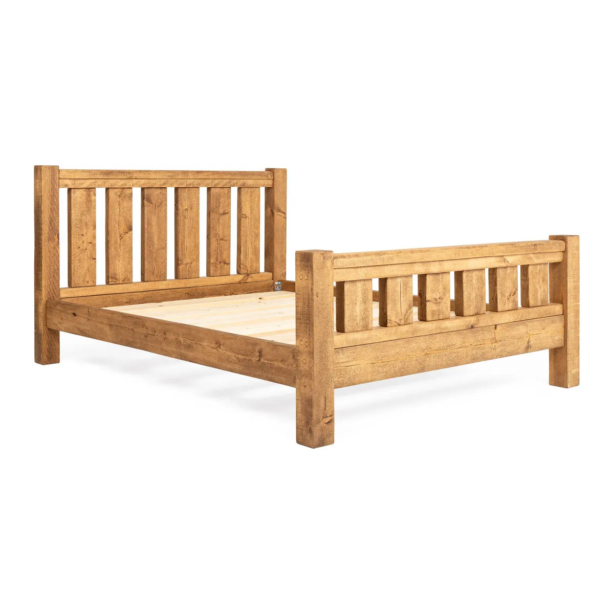 Derwent Bed Frame With Footboard Funky Chunky