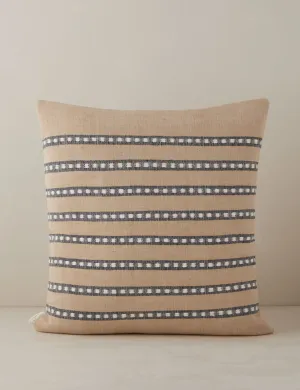 Dessie Pillow by Bole Road Textiles Lulu and Georgia