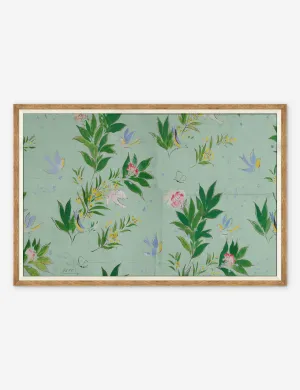 Doves Print by Paule Marrot Lulu and Georgia