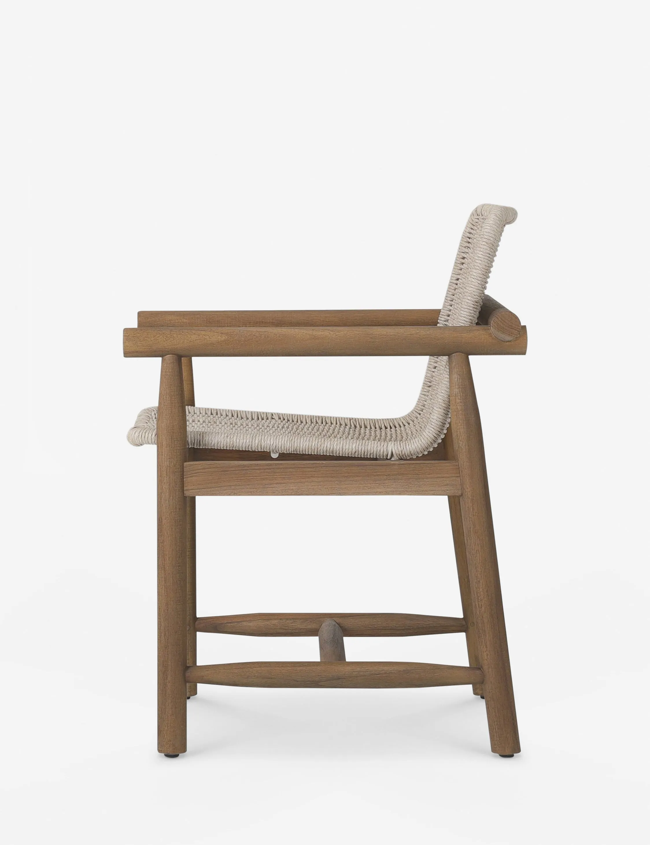 Dume Indoor / Outdoor Dining Arm Chair by Amber Lewis x Four Hands Lulu and Georgia