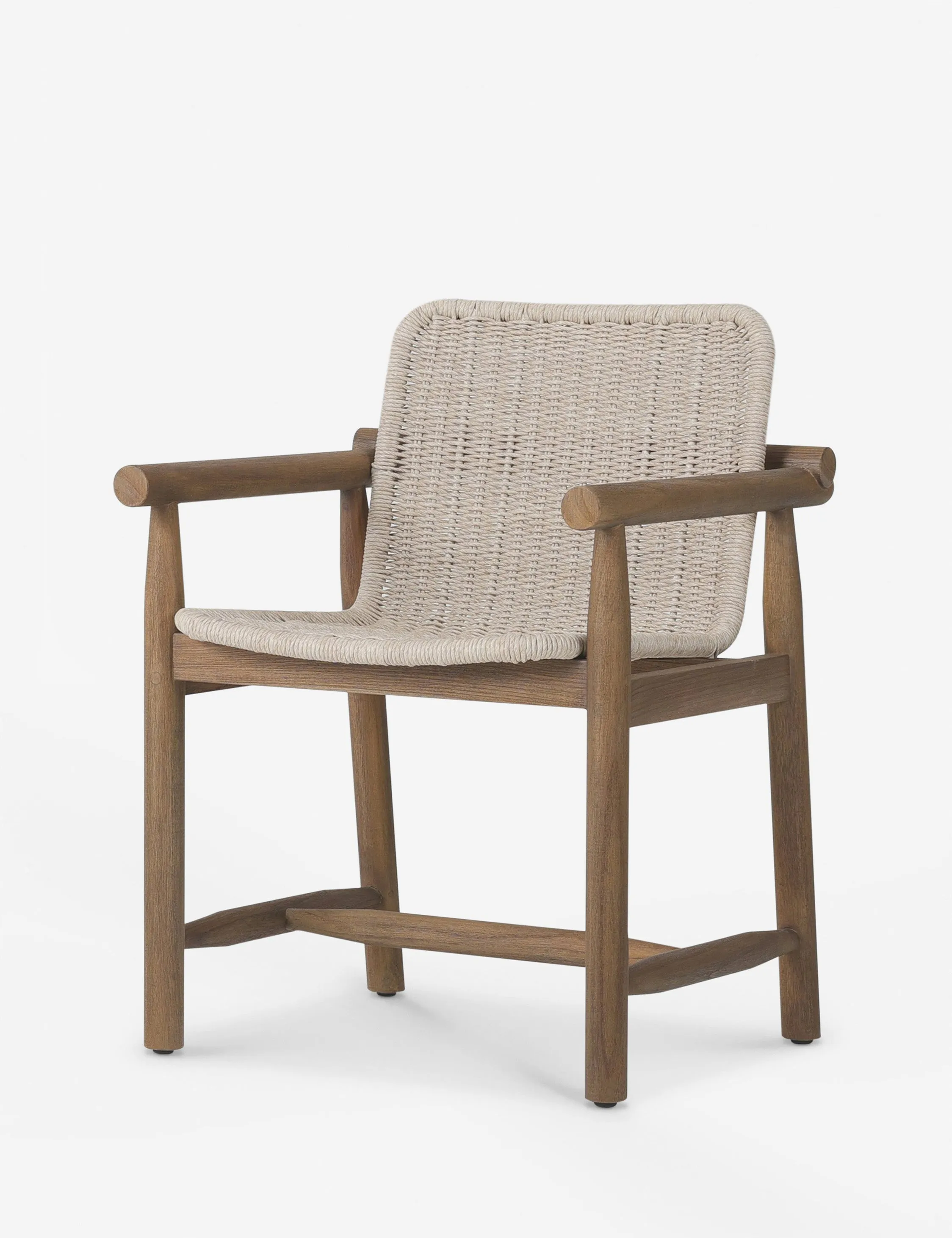 Dume Indoor / Outdoor Dining Arm Chair by Amber Lewis x Four Hands Lulu and Georgia