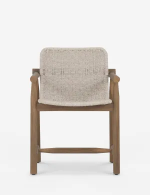 Dume Indoor / Outdoor Dining Arm Chair by Amber Lewis x Four Hands Lulu and Georgia