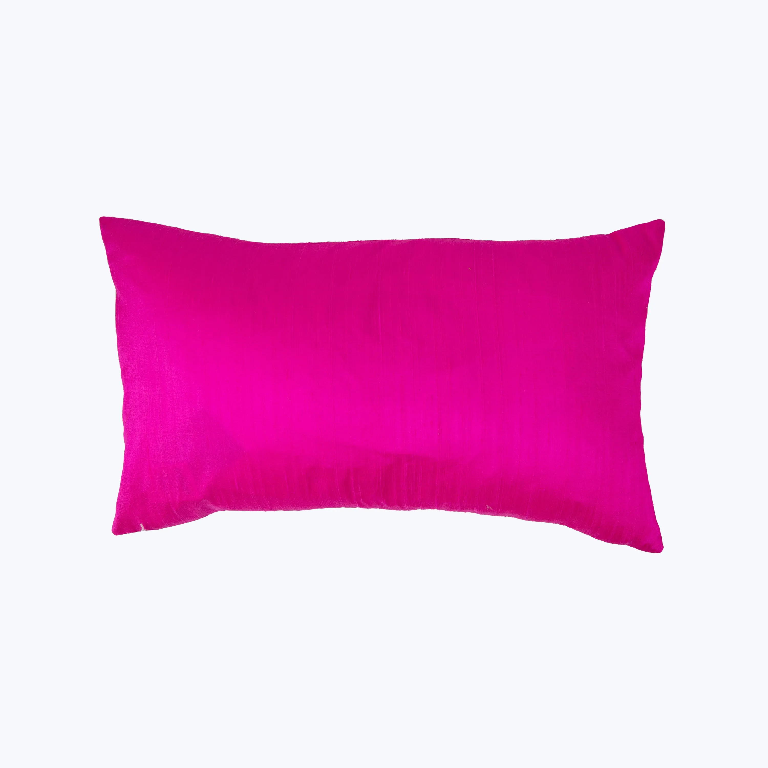 Dupioni Hot Pink Pillow