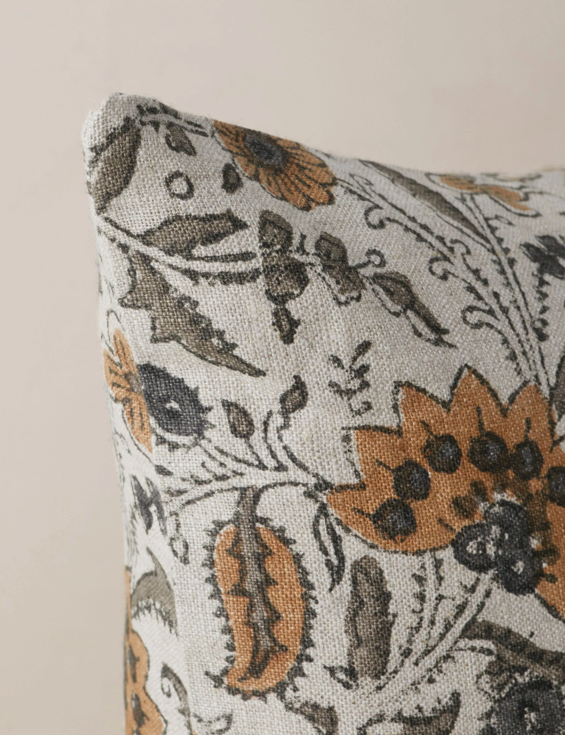 Eames Linen Pillow Lulu and Georgia