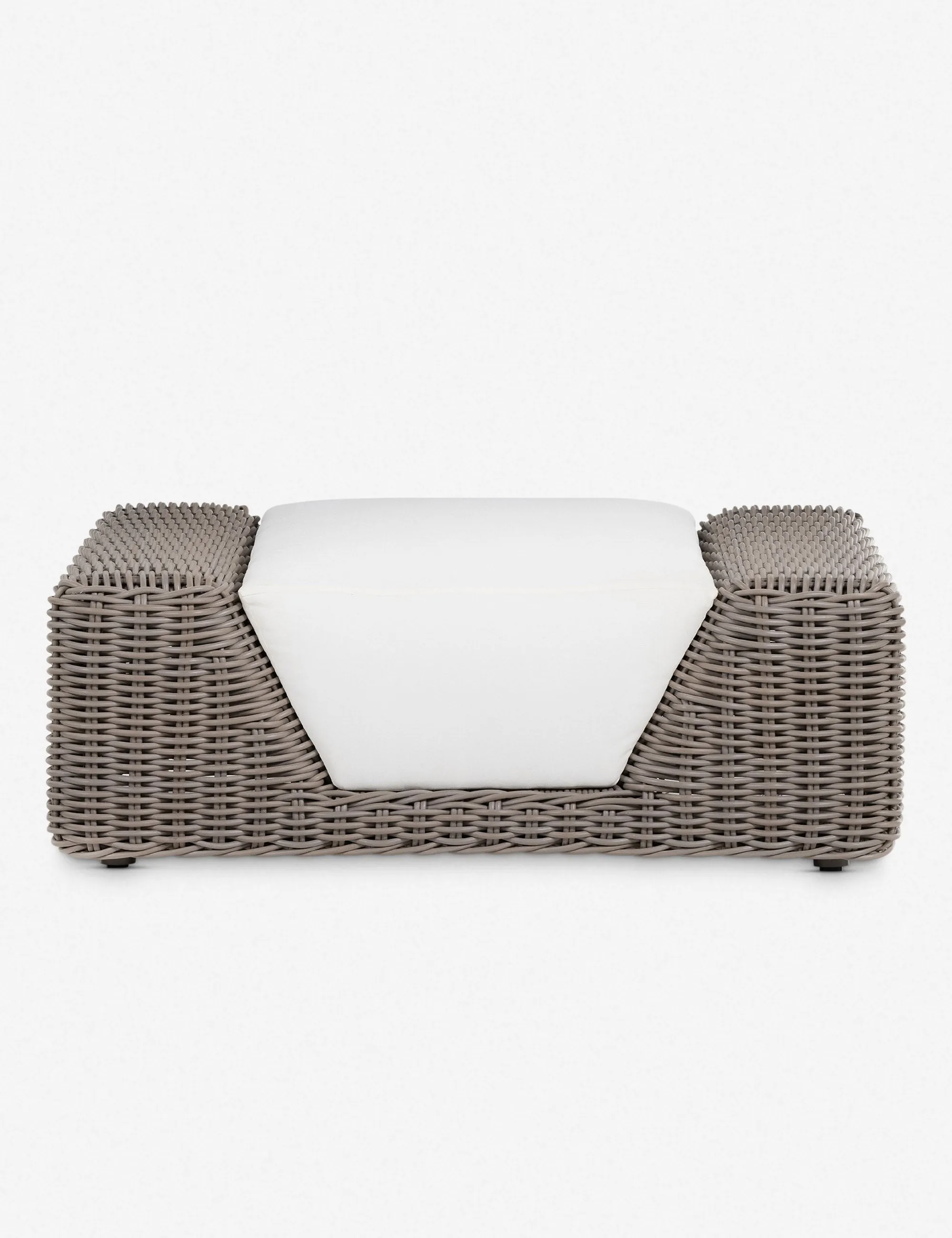 Eugenie Indoor / Outdoor Ottoman Lulu and Georgia