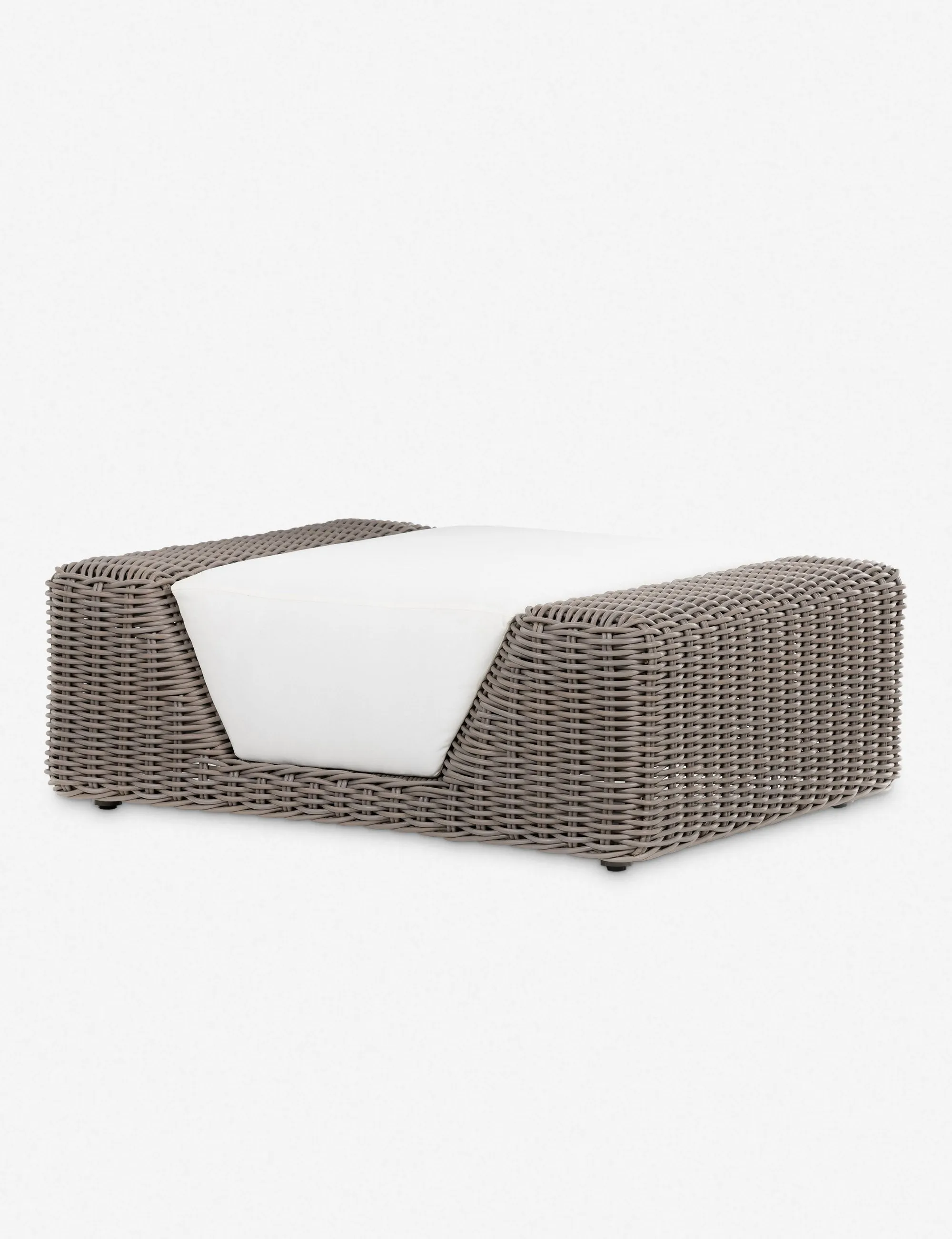Eugenie Indoor / Outdoor Ottoman Lulu and Georgia
