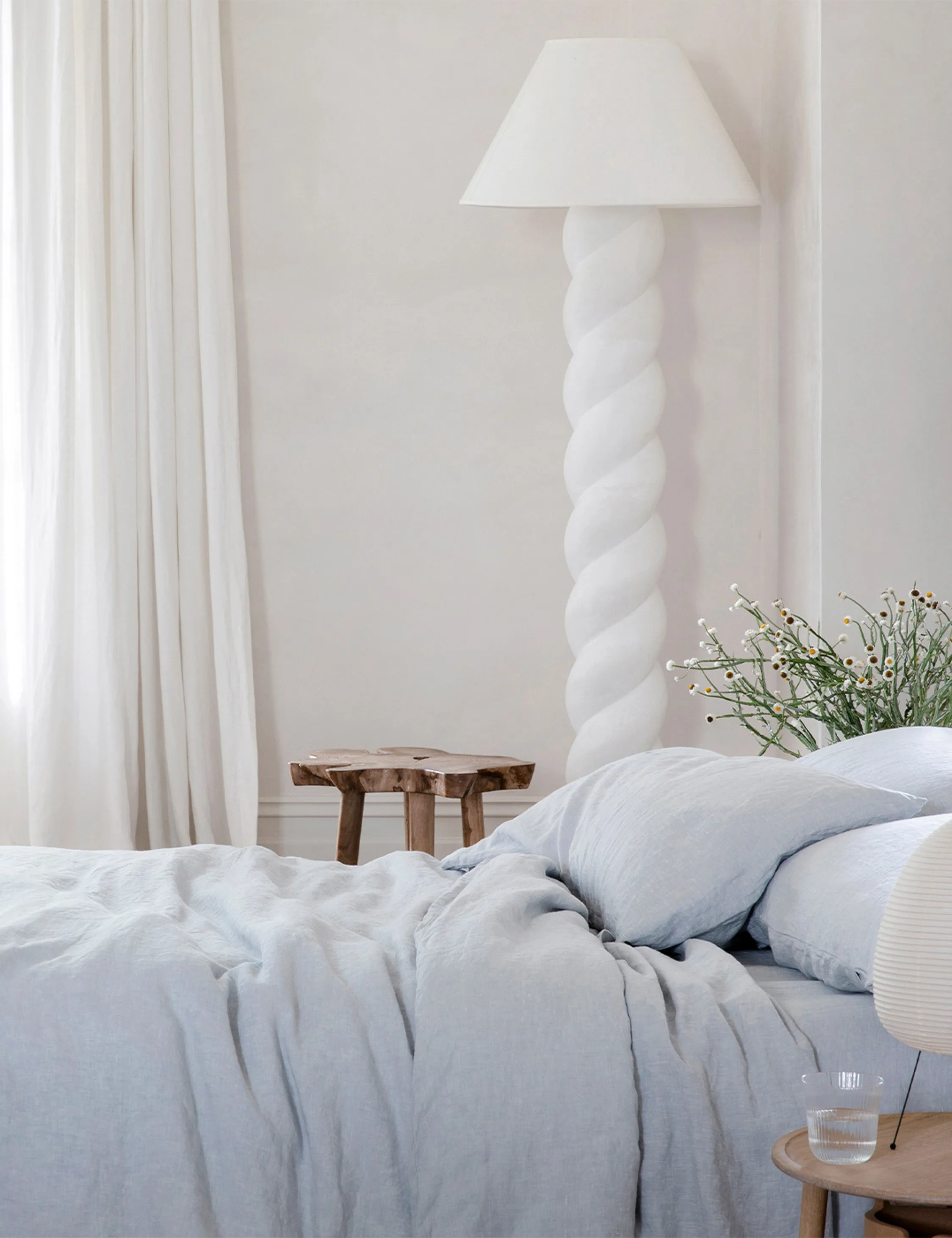 European Flax Linen Duvet Set by Cultiver Lulu and Georgia