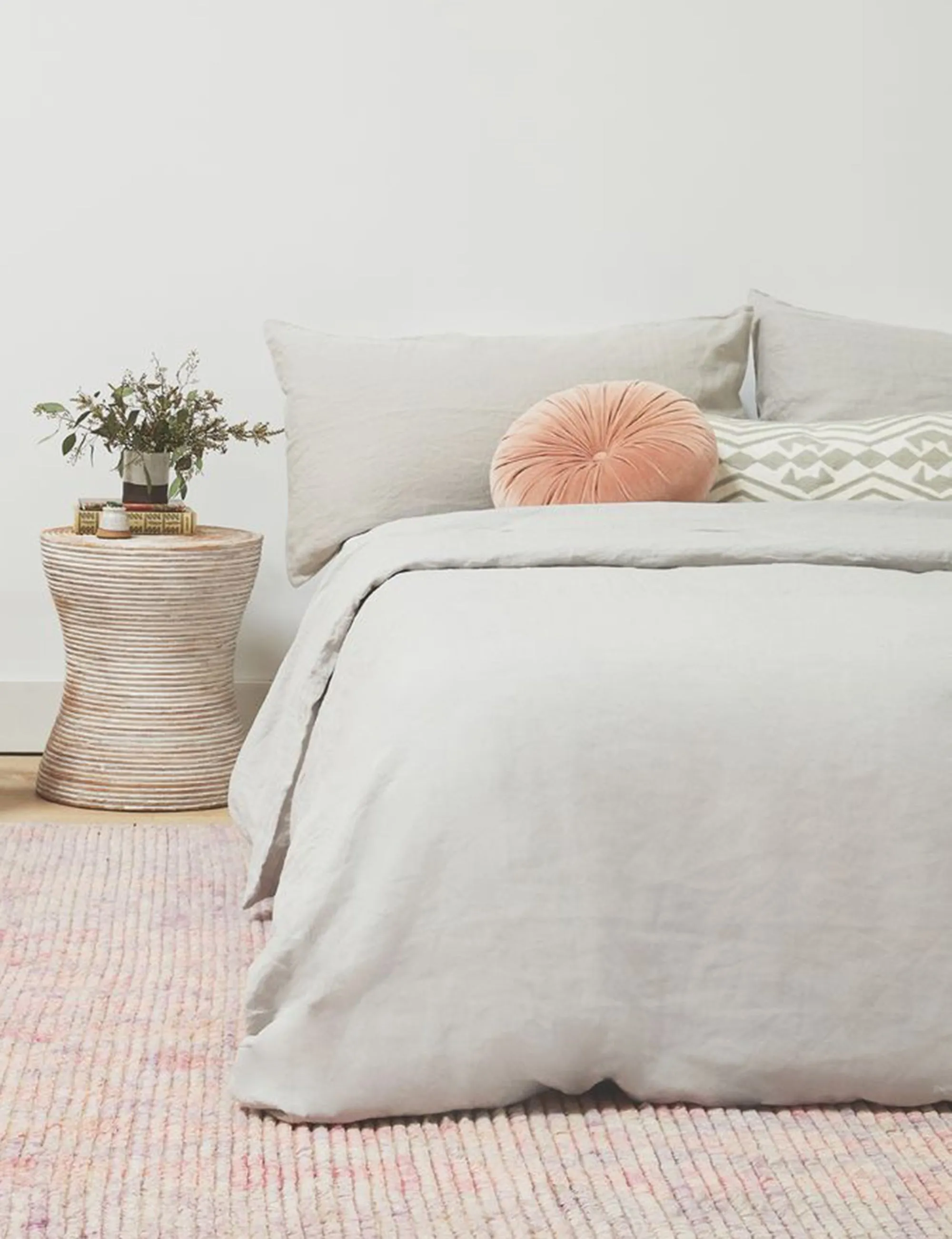 European Flax Linen Duvet Set by Cultiver Lulu and Georgia