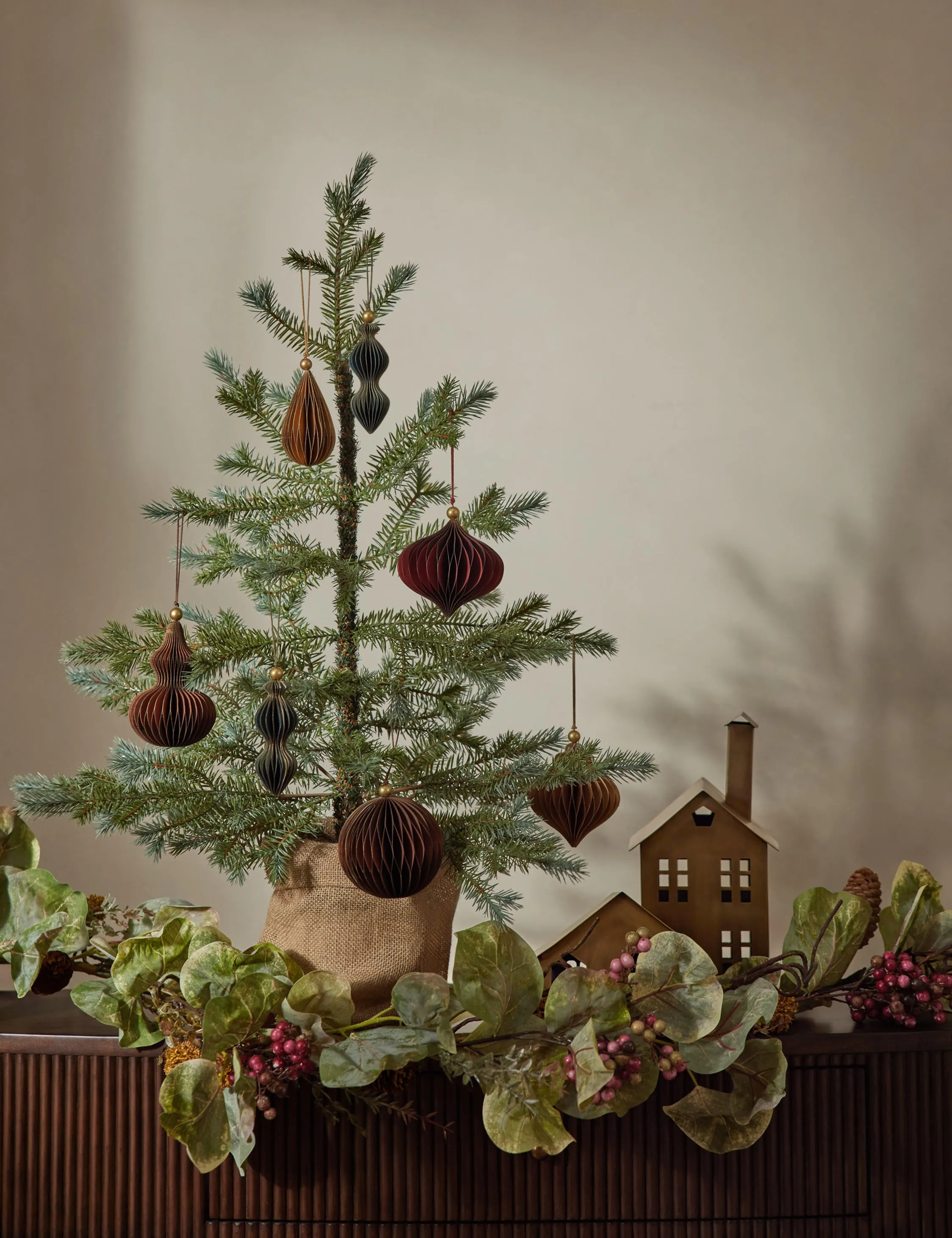 Faux Spruce Tree Lulu and Georgia