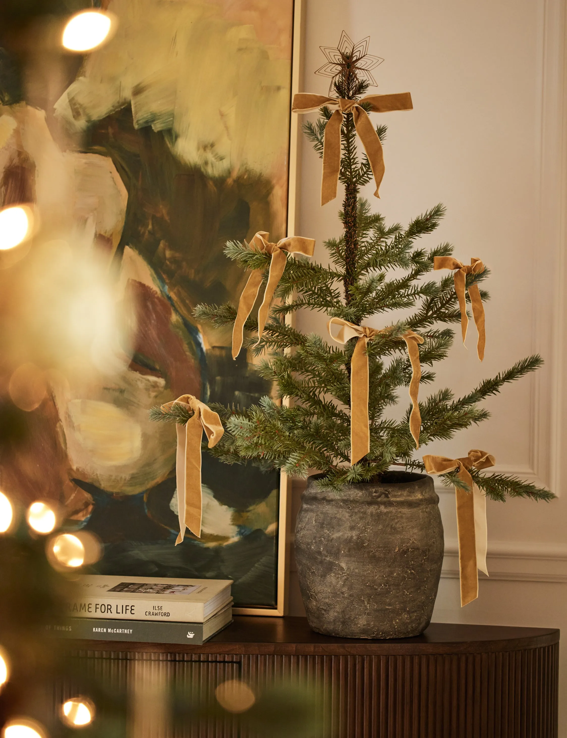 Faux Spruce Tree Lulu and Georgia