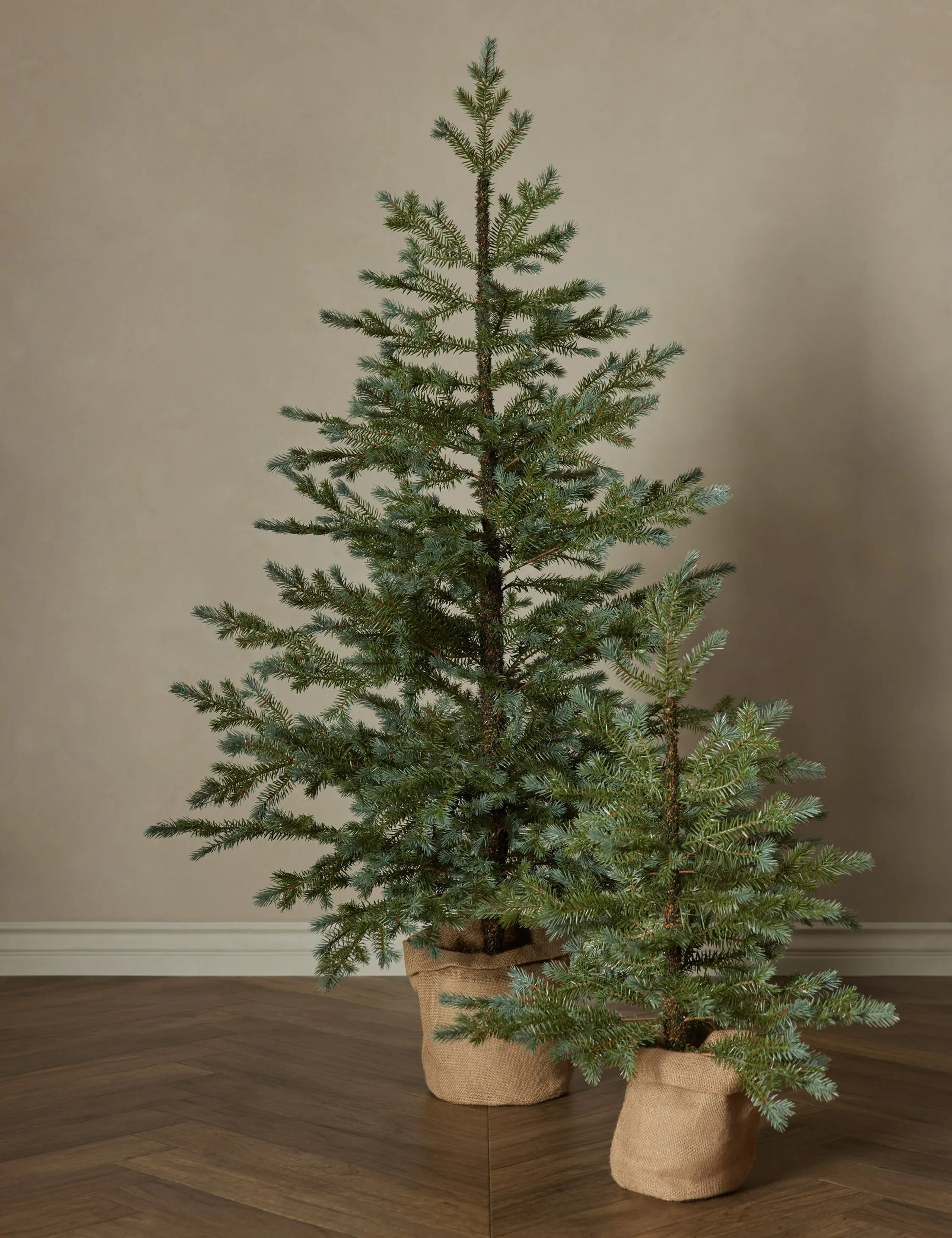 Faux Spruce Tree Lulu and Georgia