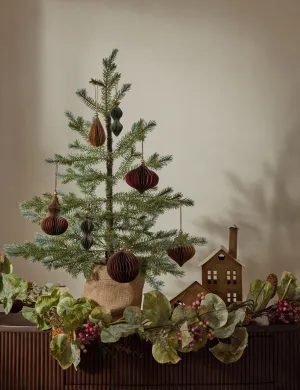 Faux Spruce Tree Lulu and Georgia