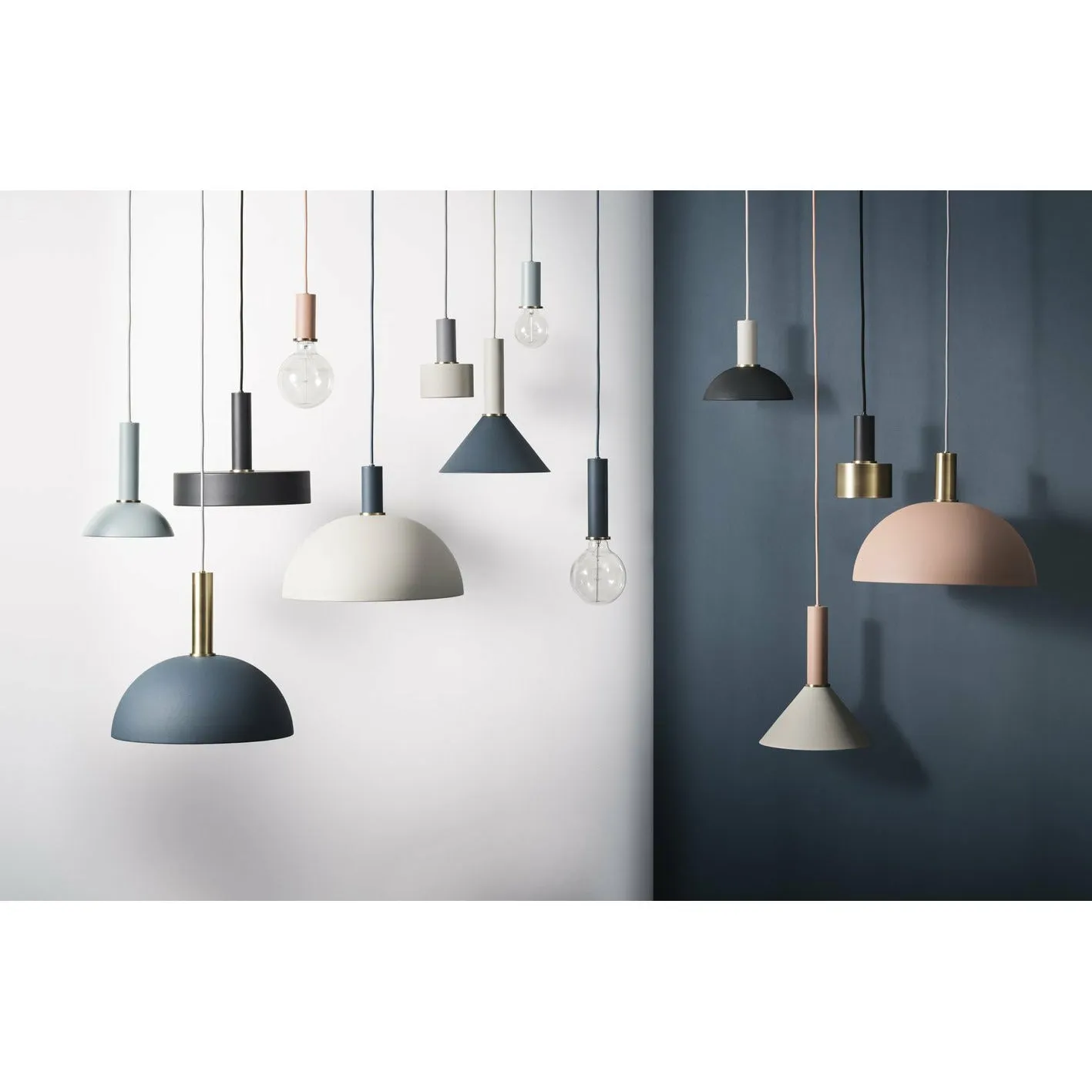 Ferm Living Socket Suspension Lamp Cashmere, 17cm