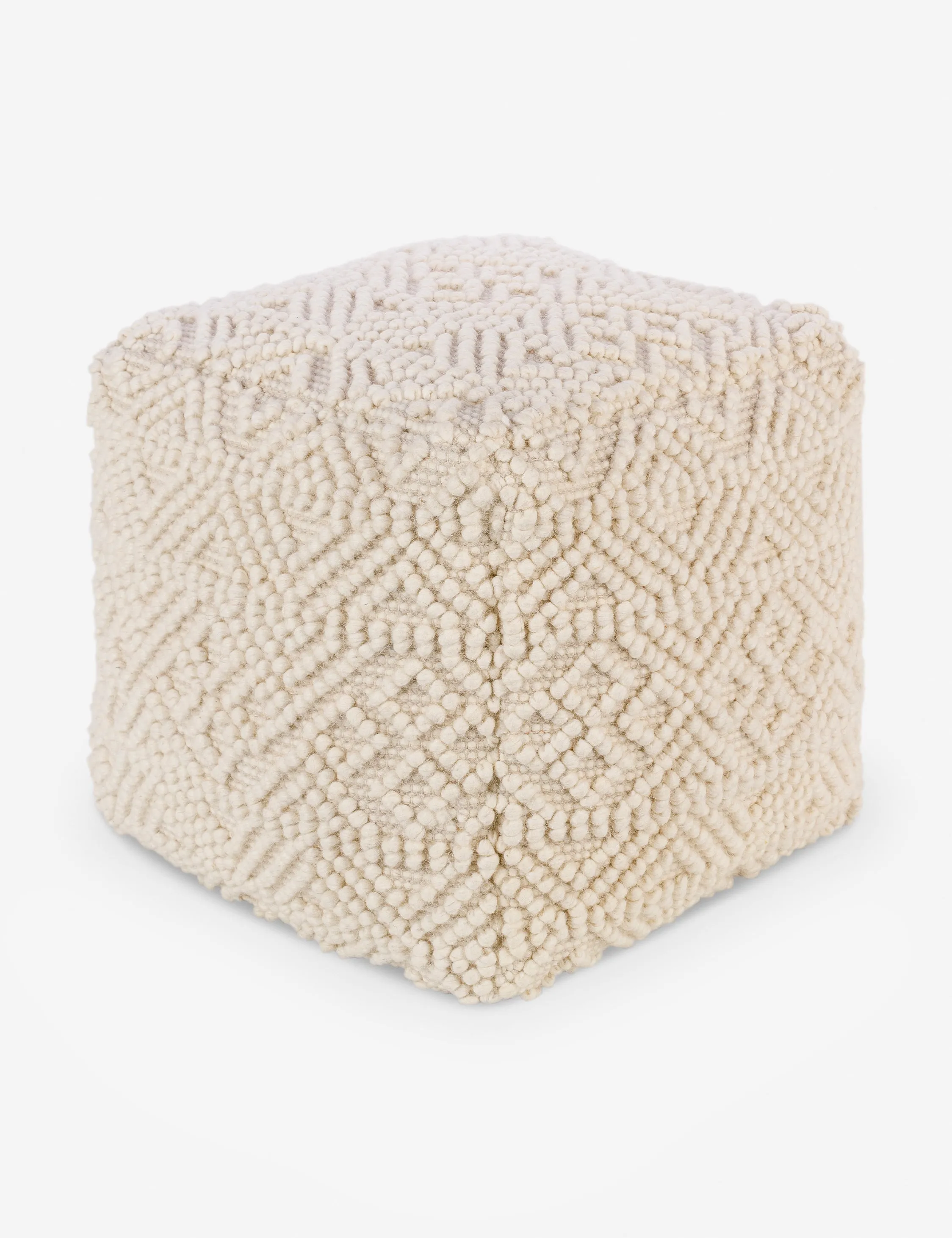 Florence Square Pouf Lulu and Georgia
