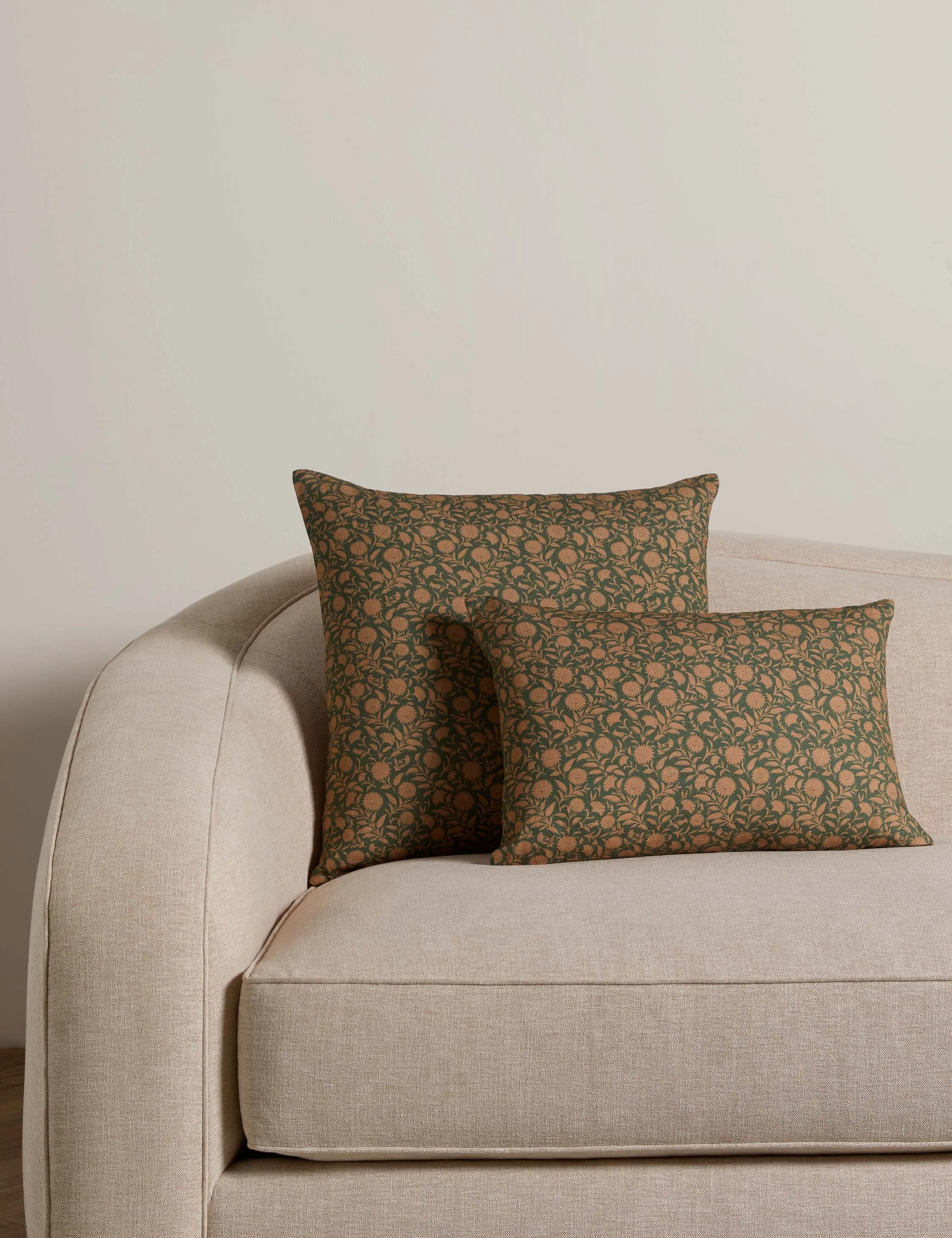 Fransen Linen Cotton Pillow Lulu and Georgia