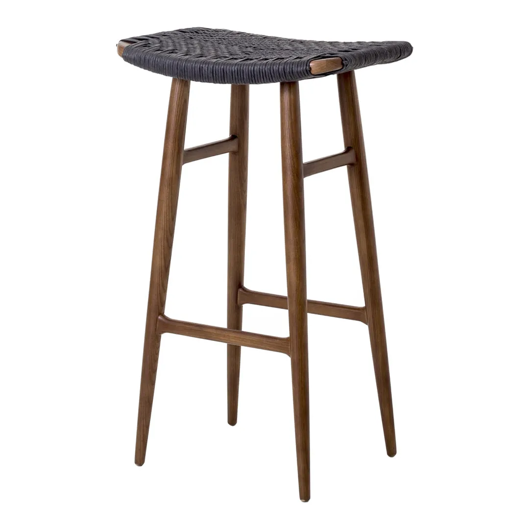Freja Bar Stool - Paper Cord Seat