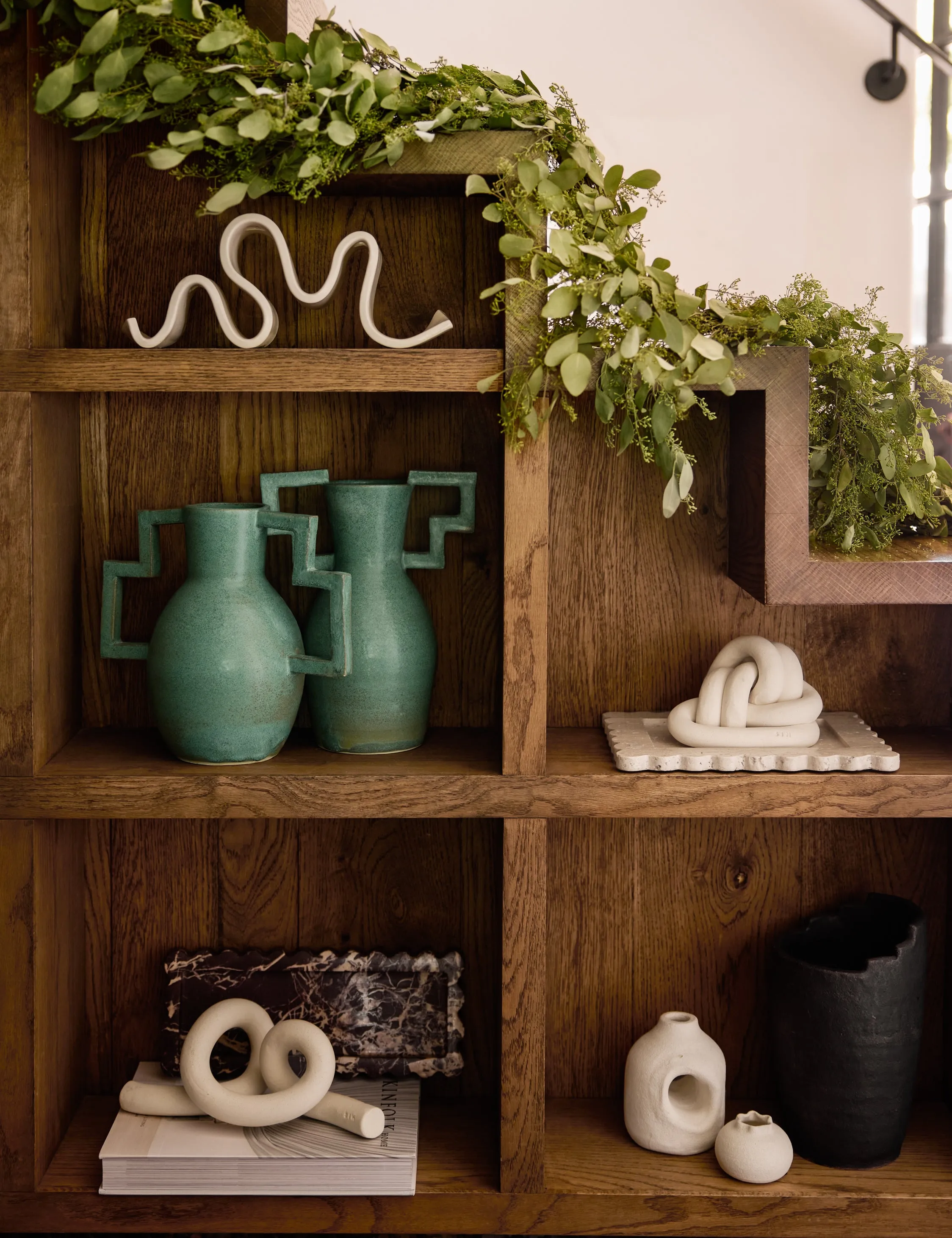 Fresh Handmade Seeded Eucalyptus Garland Lulu and Georgia