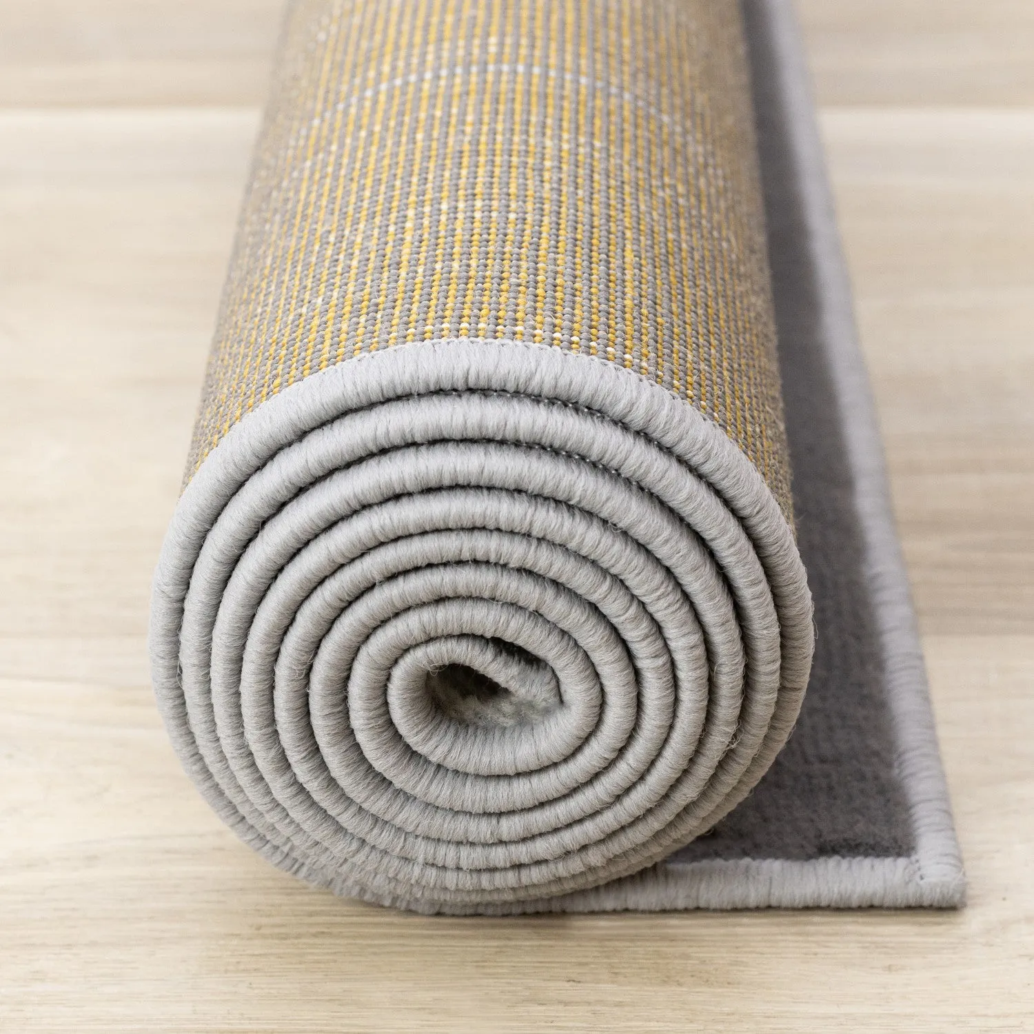 Functional Contemporary Area Rug - Grey - 7' X 10'