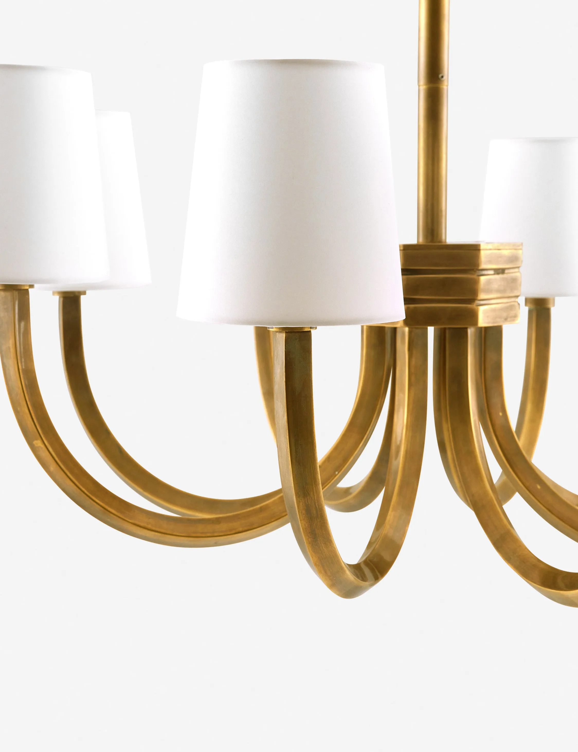 Gaetano Chandelier by Arteriors Lulu and Georgia