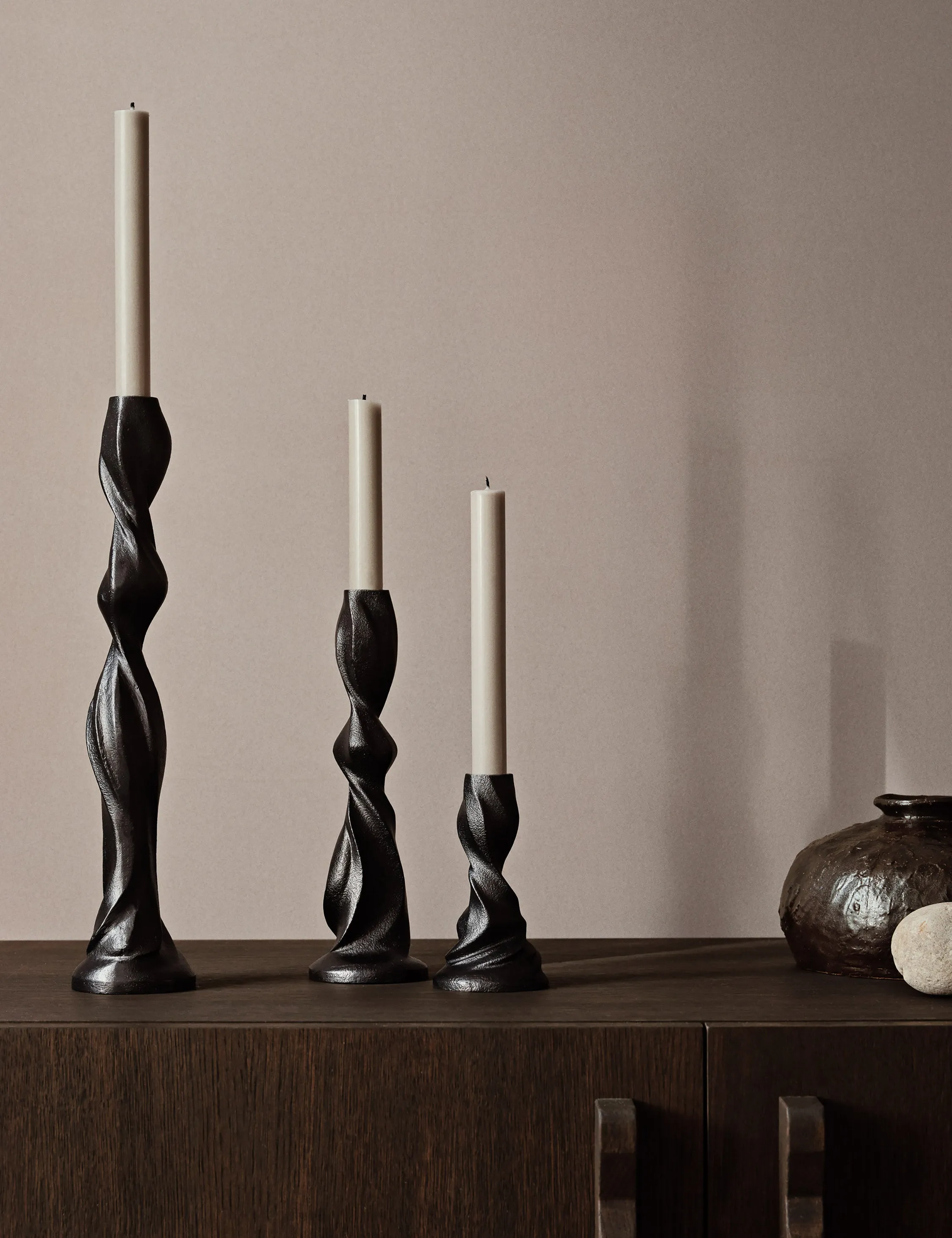 Gale Candle Holder by Ferm Living Lulu and Georgia