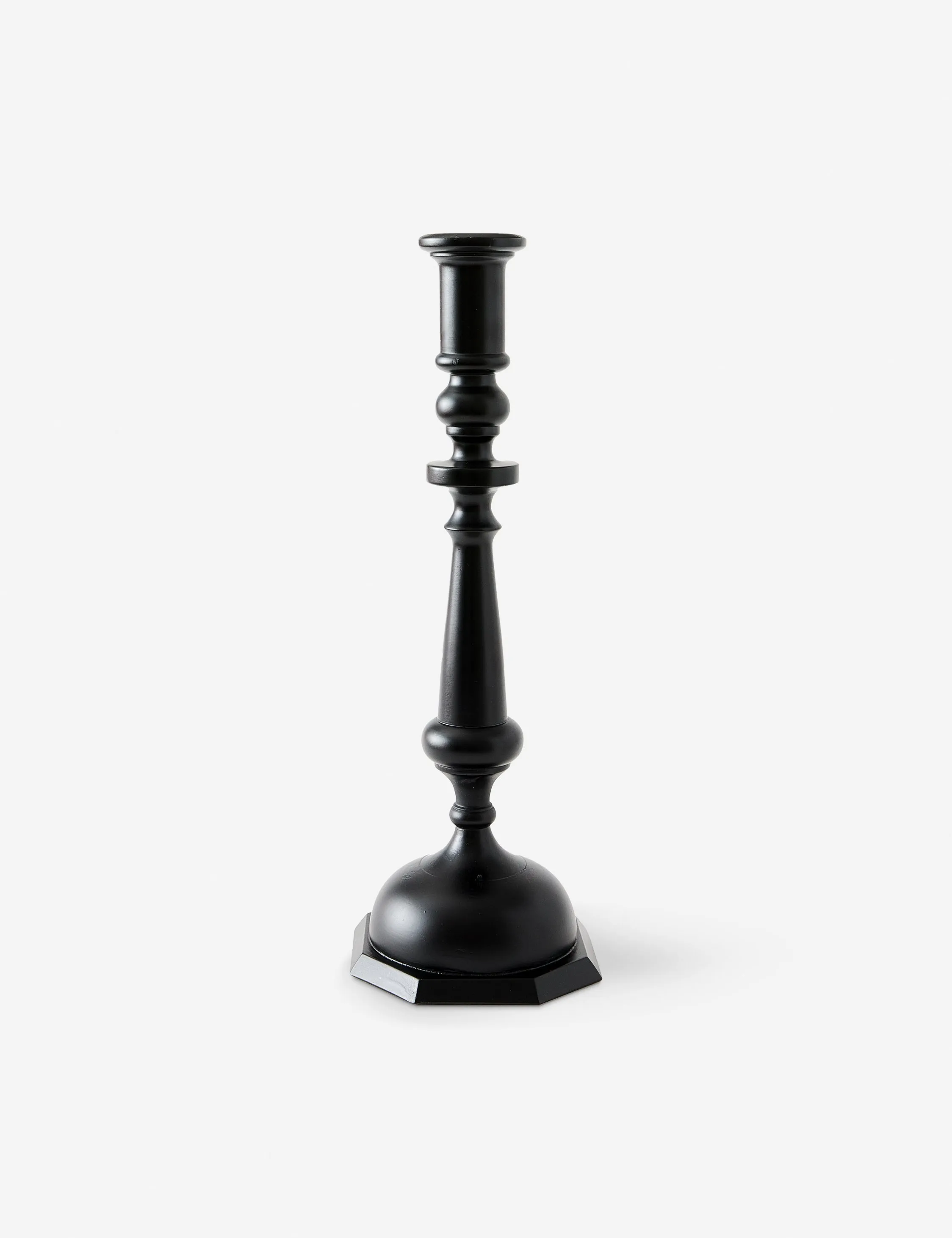 Georgian Lacquer Altar Candlestick Lulu and Georgia