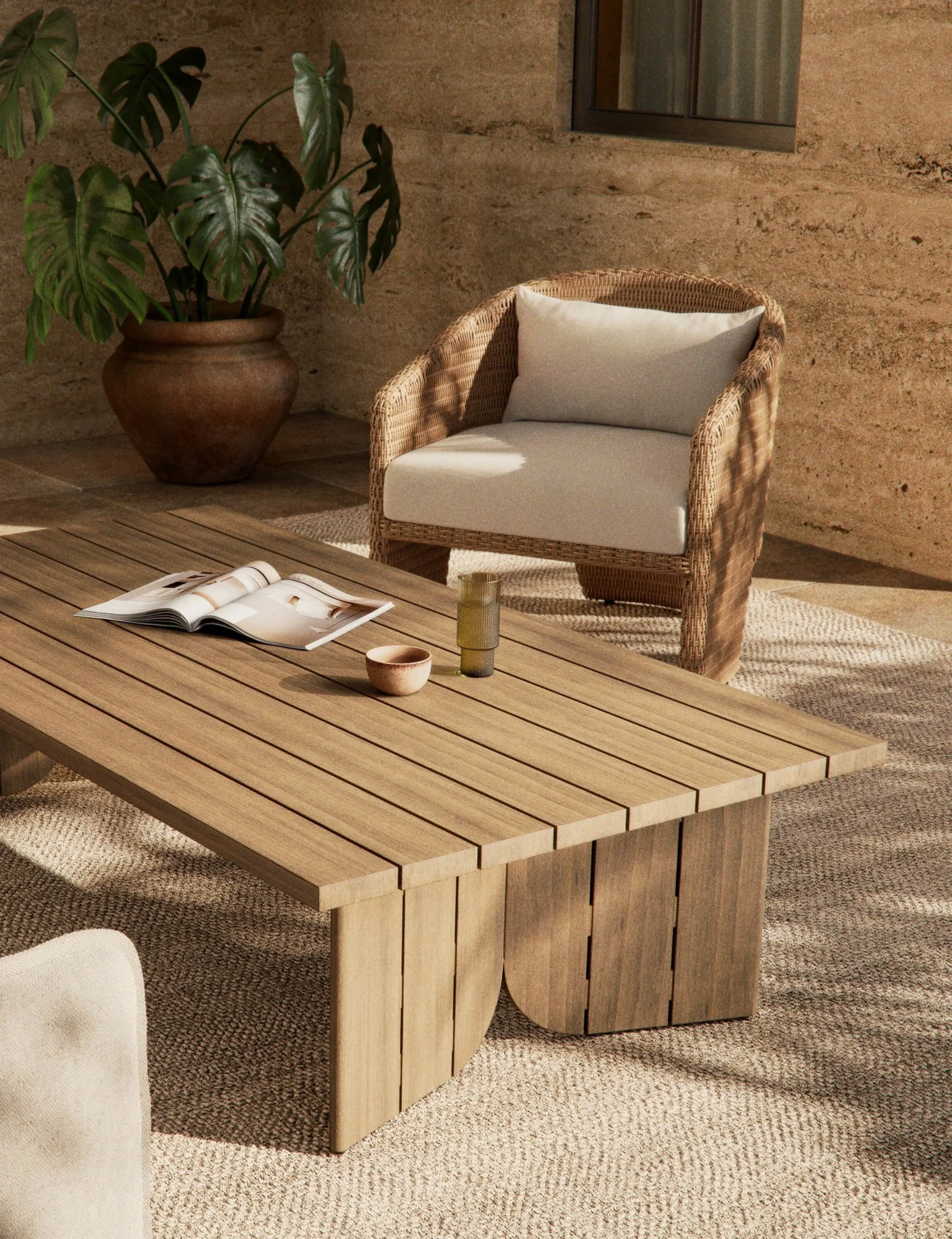 Giorgio Indoor / Outdoor Coffee Table Lulu and Georgia