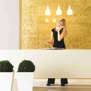 Gold Leaf Decorative Glass