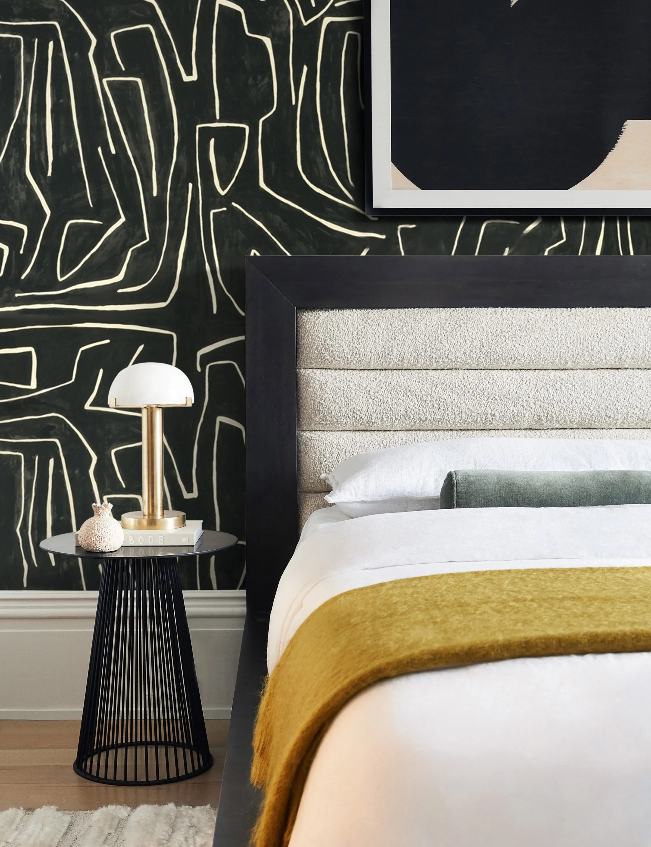 Graffito Wallpaper by Kelly Wearstler Lulu and Georgia