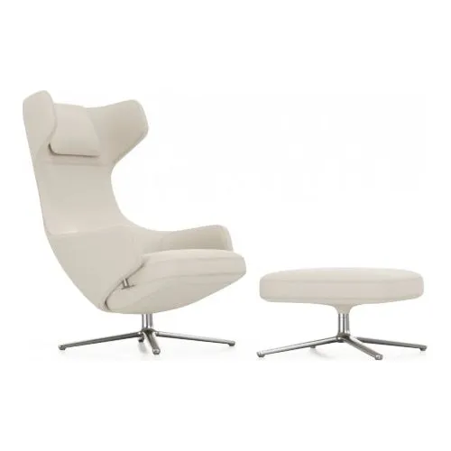 Grand Repos Lounge Chair and Ottoman