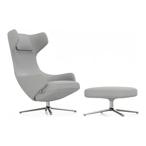 Grand Repos Lounge Chair and Ottoman