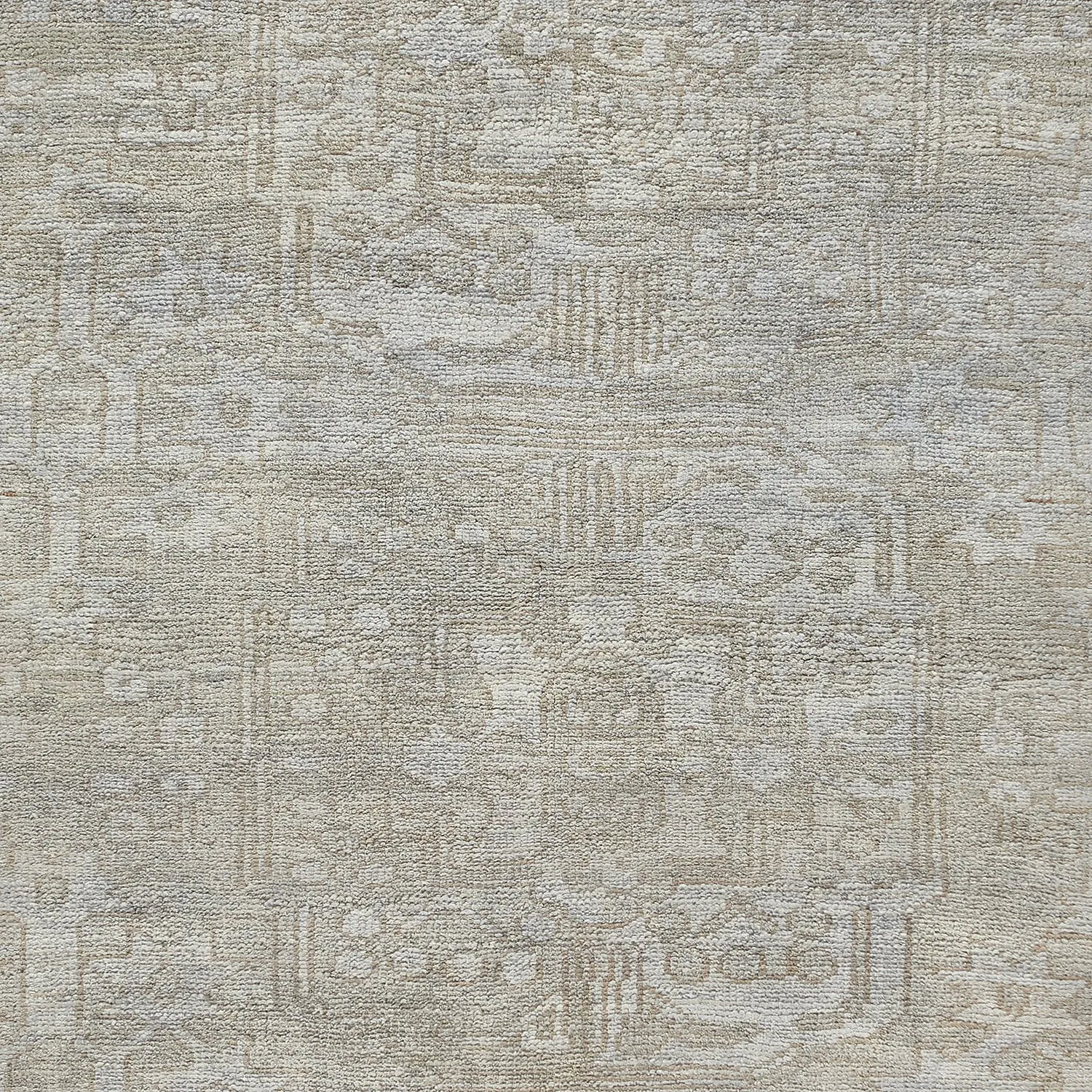 Grey Overdyed Wool Rug - 4'6" x 9'4"