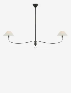 Griffin Linear Chandelier by Amber Lewis Lulu and Georgia