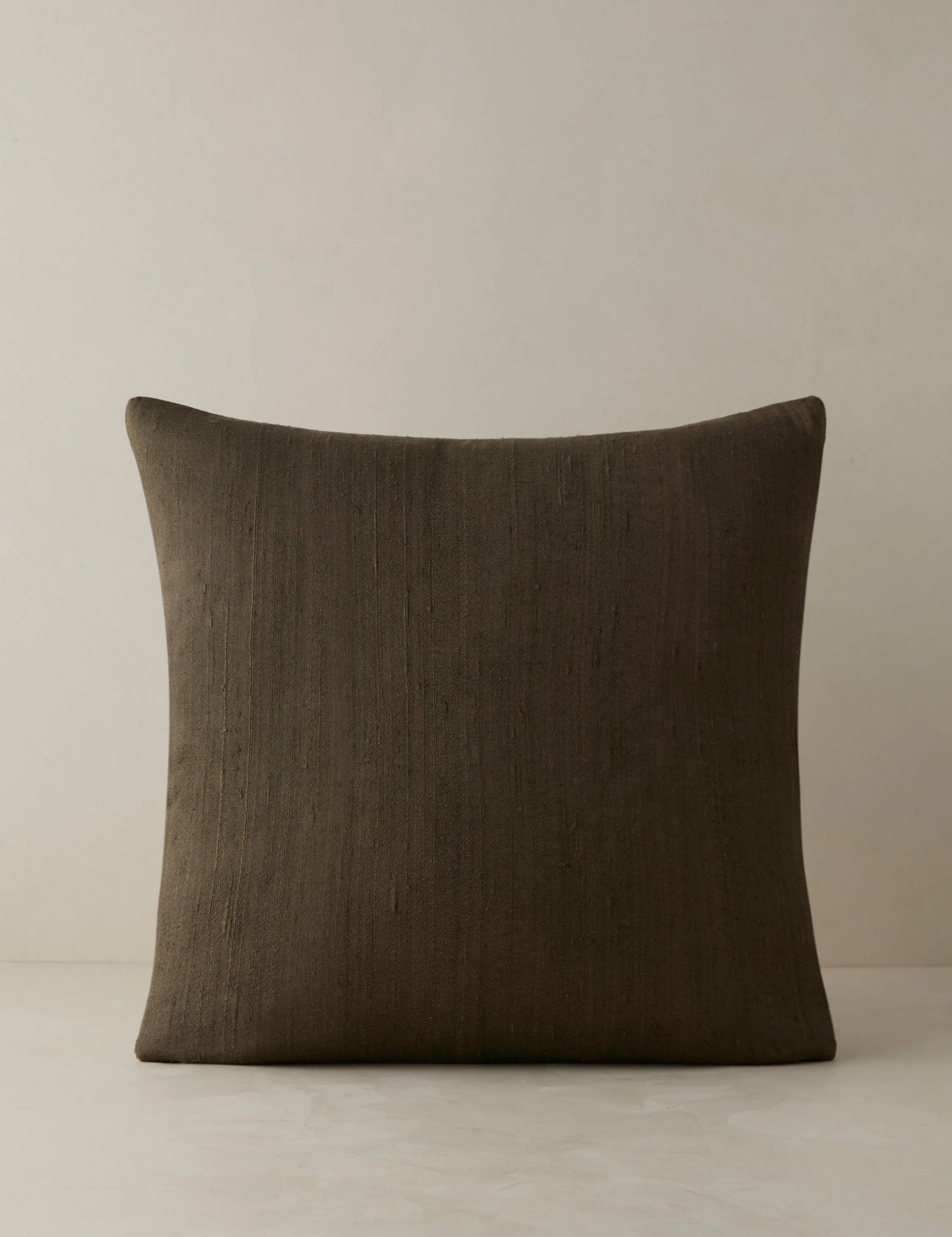 Grounded in Love Silk Pillow by James Perkins Lulu and Georgia