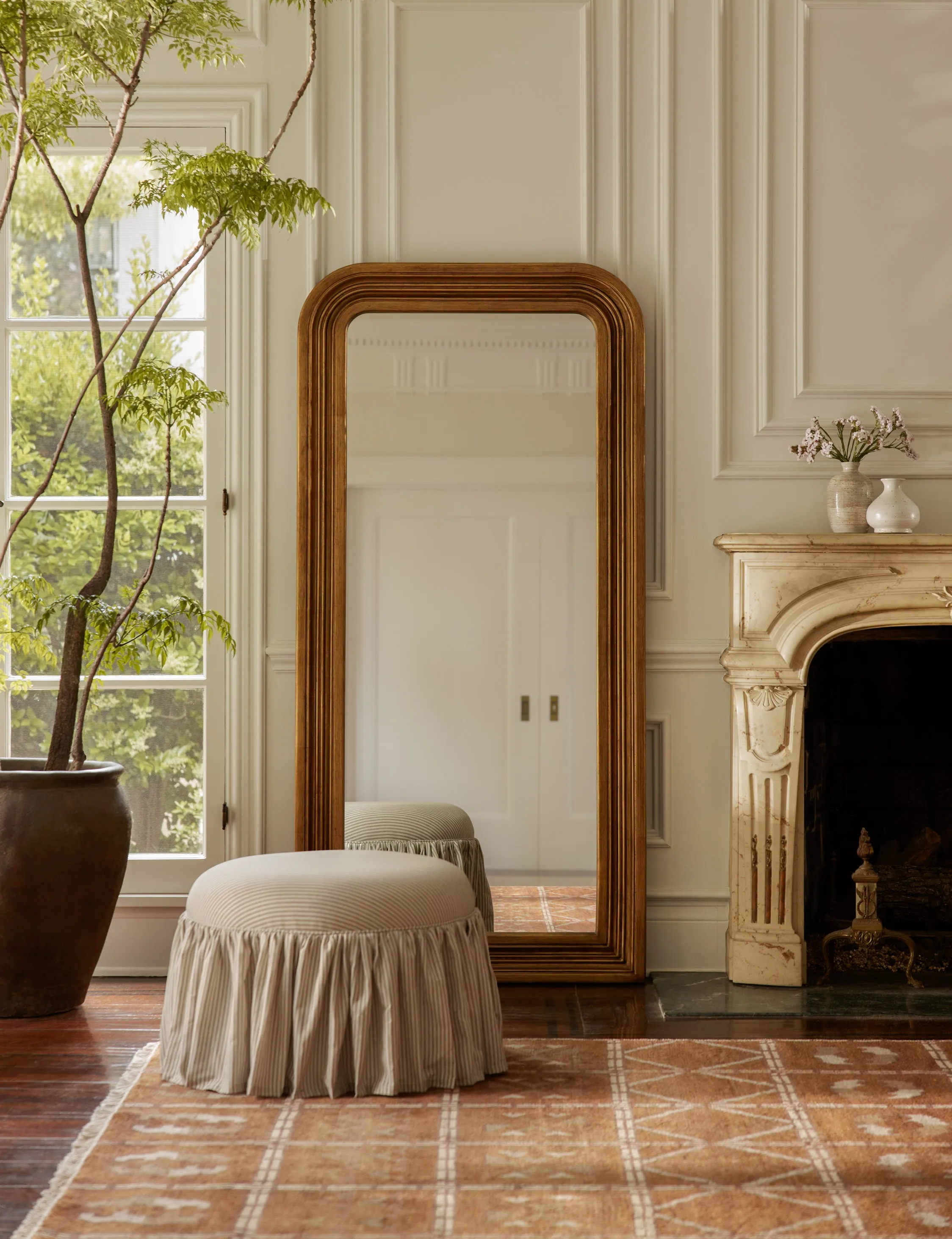 Haisley Floor Mirror Lulu and Georgia