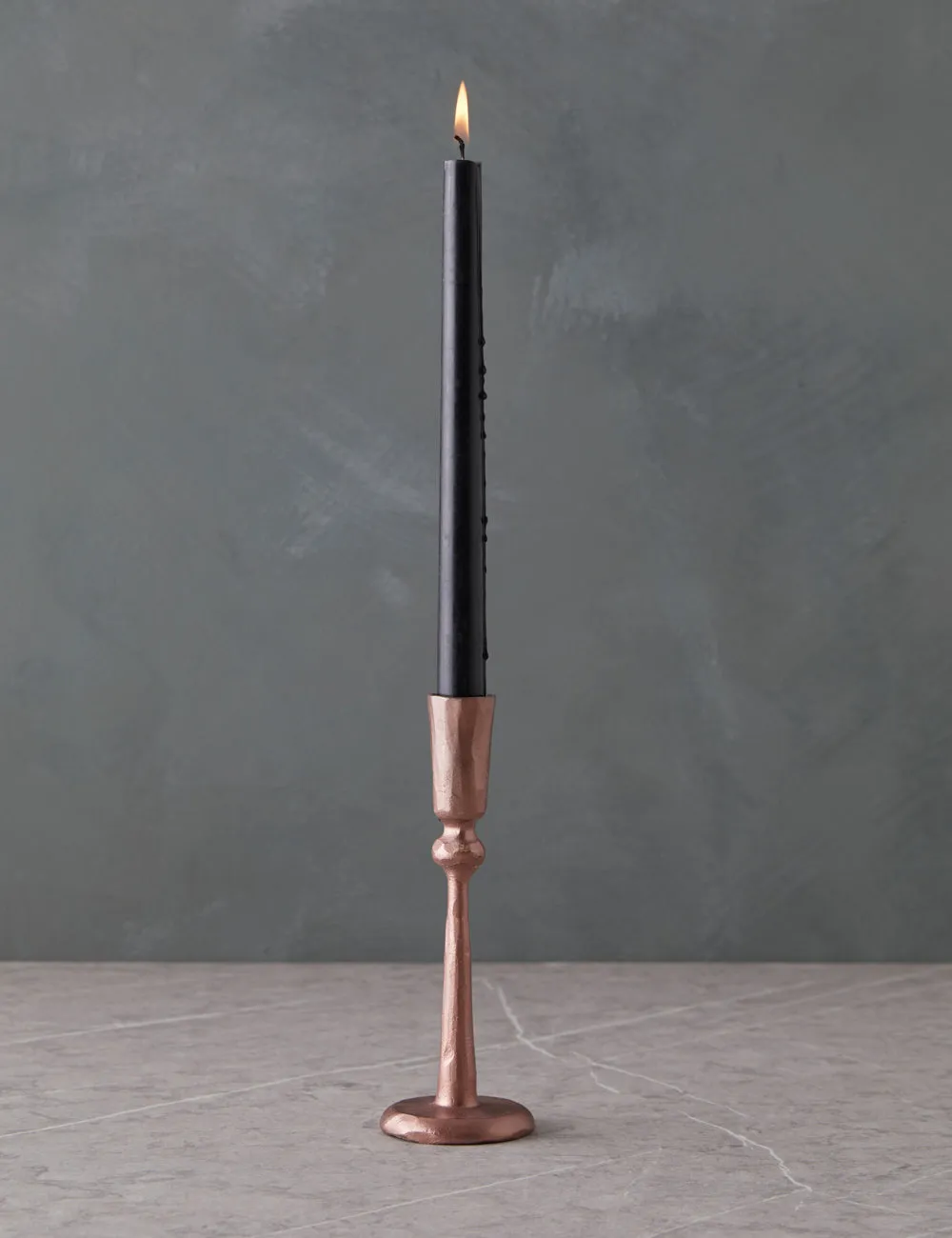 Hand-Forged Iron Taper Holder Lulu and Georgia