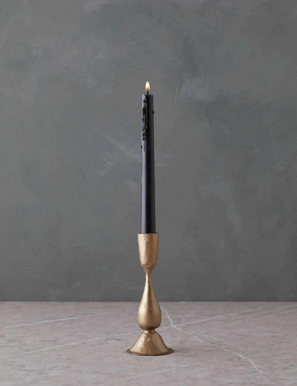 Hand-Forged Iron Taper Holder Lulu and Georgia