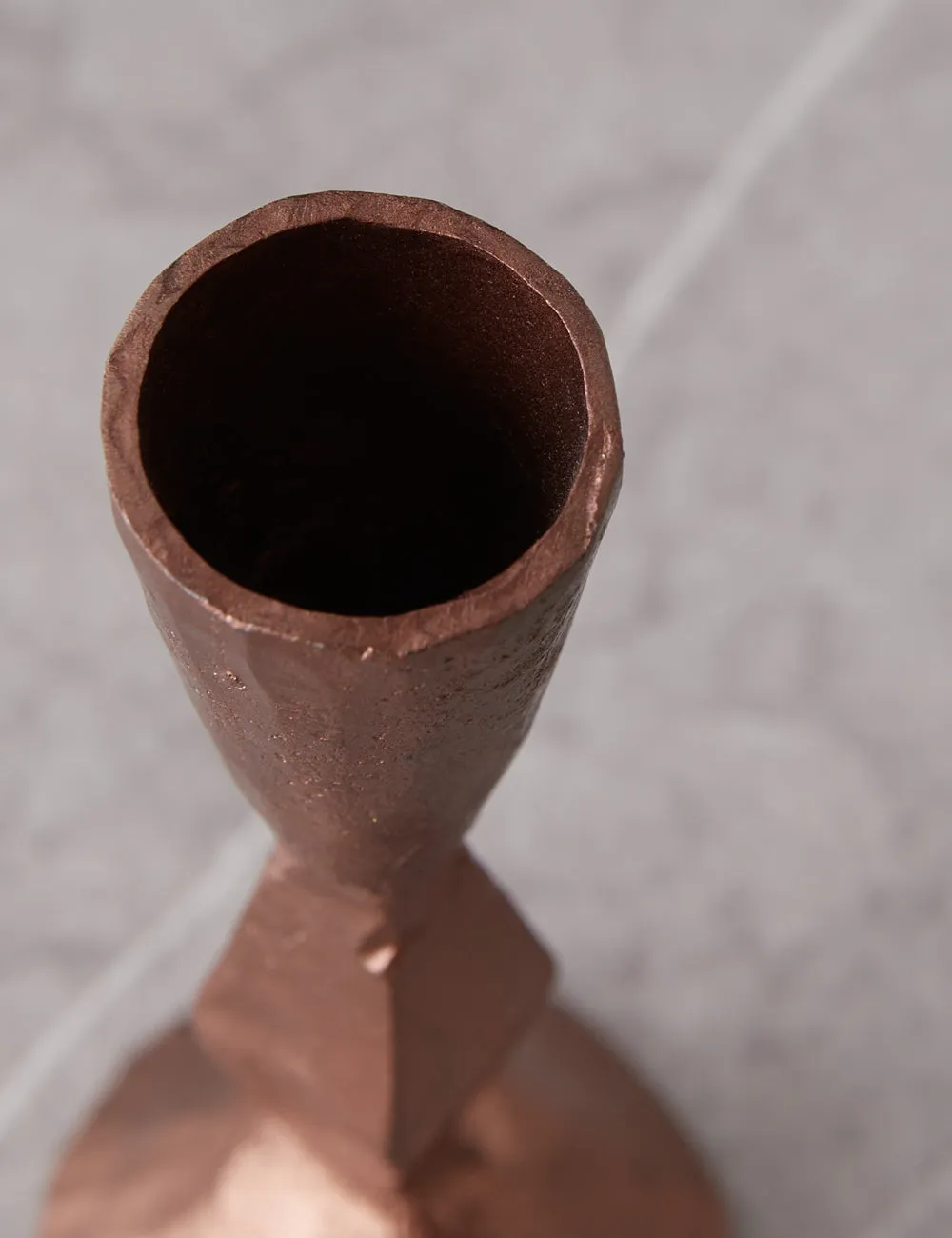 Hand-Forged Iron Taper Holder Lulu and Georgia