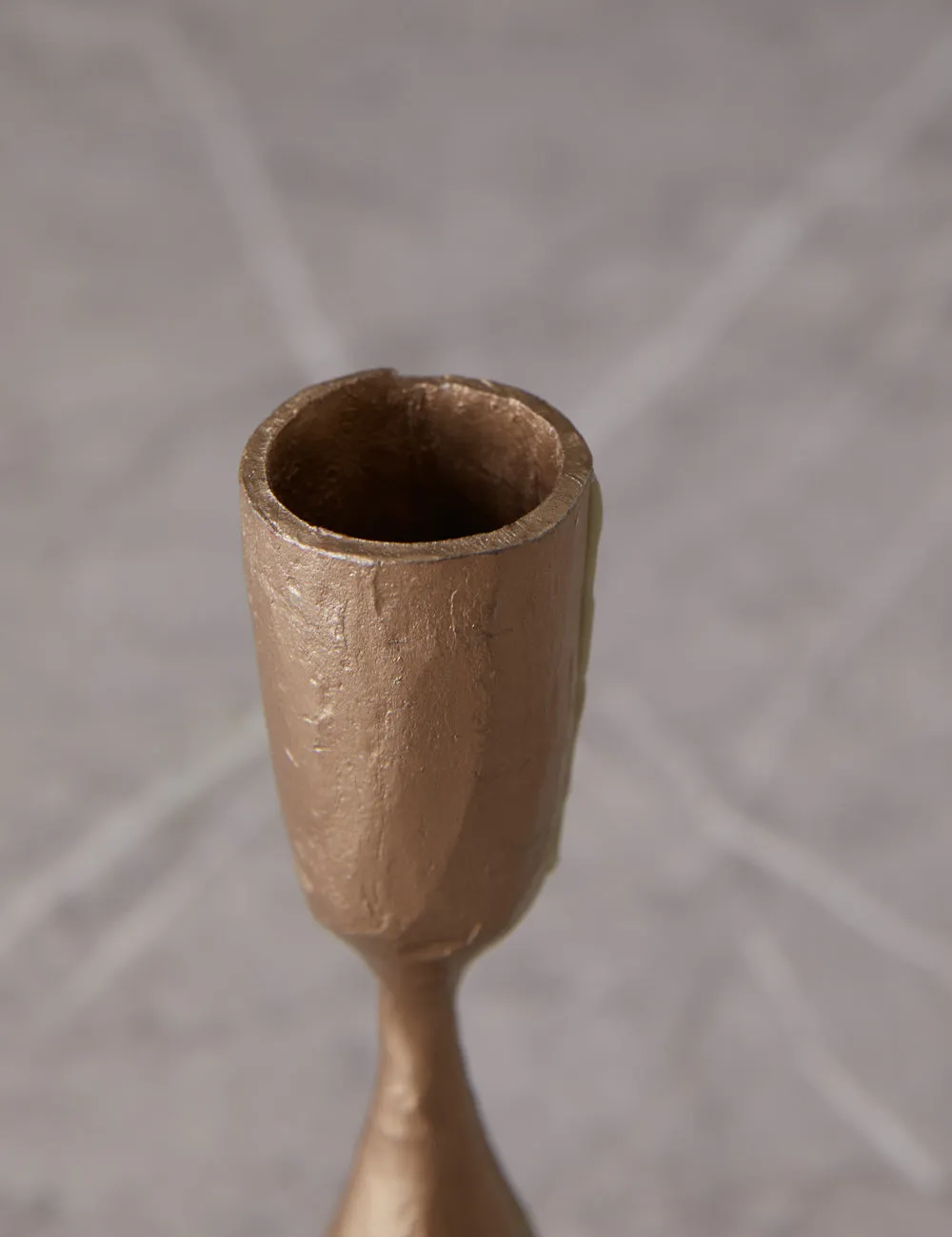 Hand-Forged Iron Taper Holder Lulu and Georgia