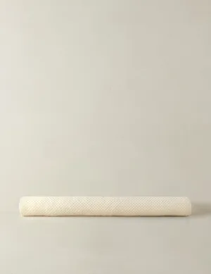Hi-Lo Checker Velvet Long Bolster Pillow by Sarah Sherman Samuel Lulu and Georgia