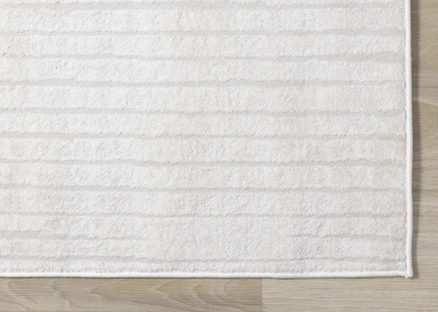 Hillary Modern Lines Area Rug - Cream - 5' X 8'