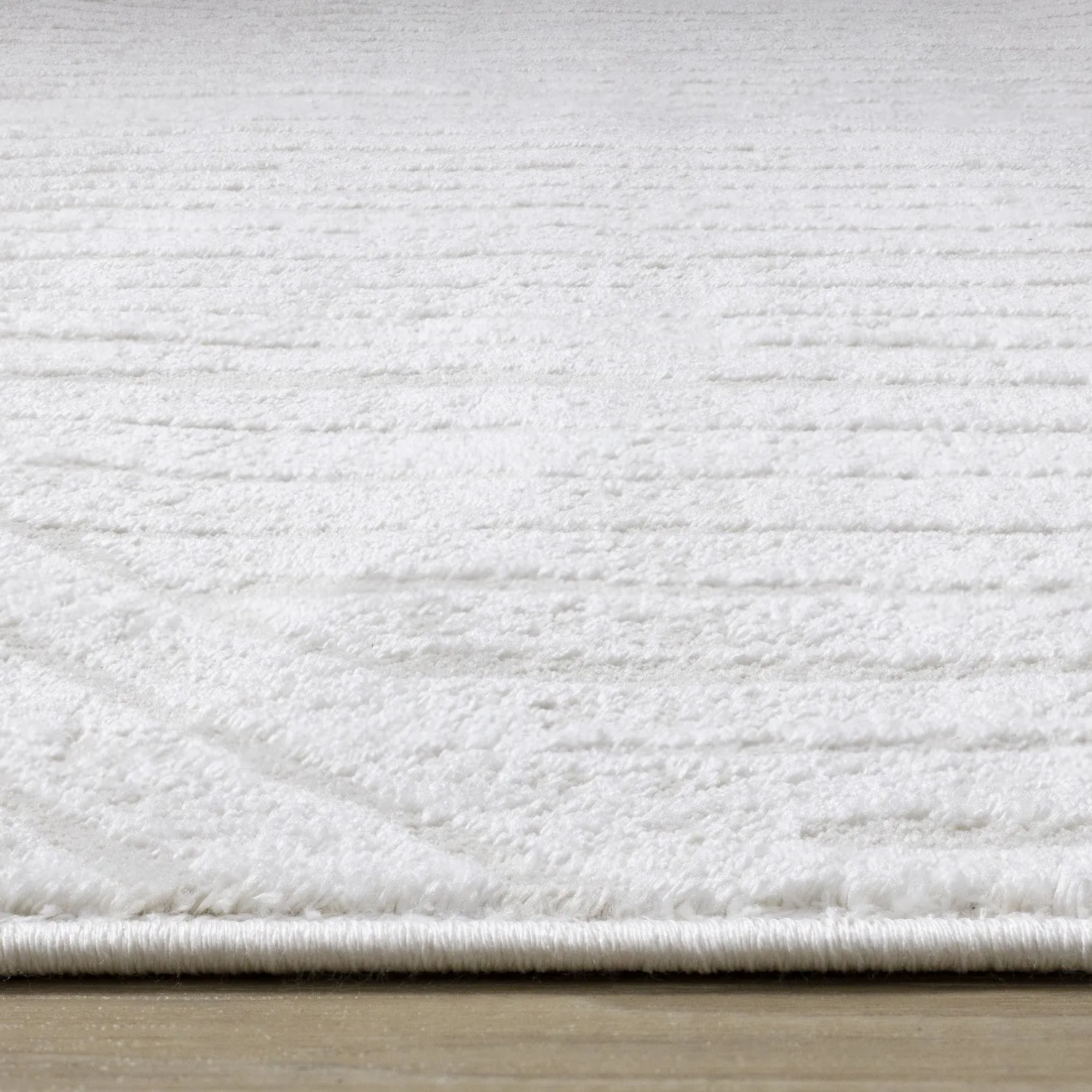 Hillary Modern Lines Area Rug - Cream - 5' X 8'