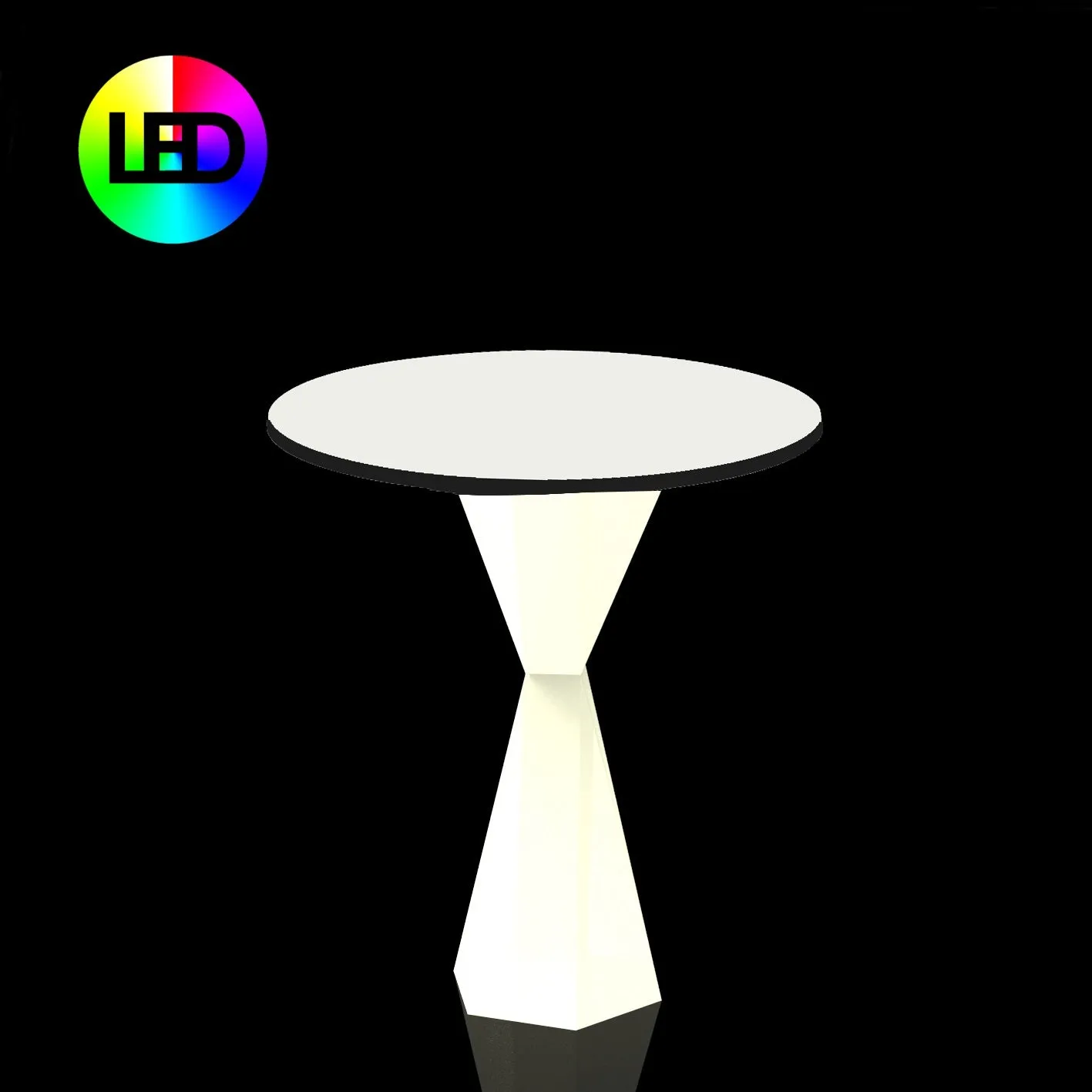 Illuminated Vertex Round Table