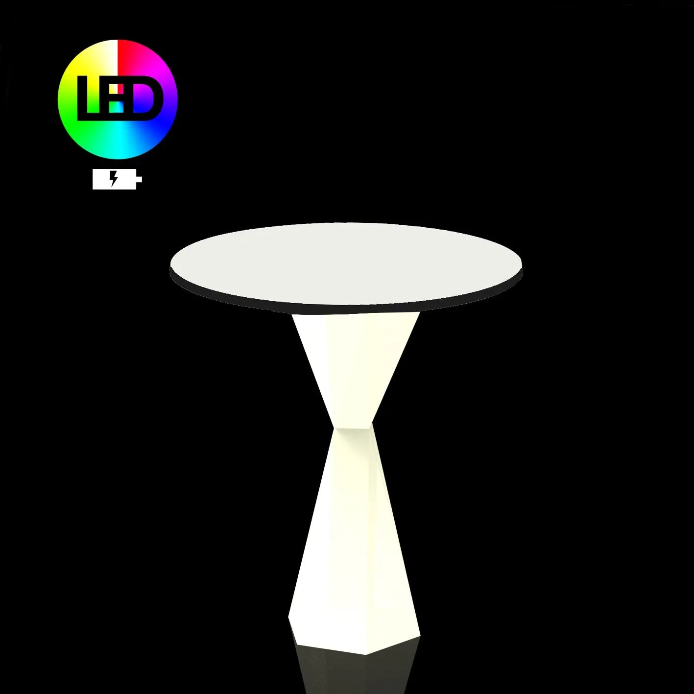 Illuminated Vertex Round Table